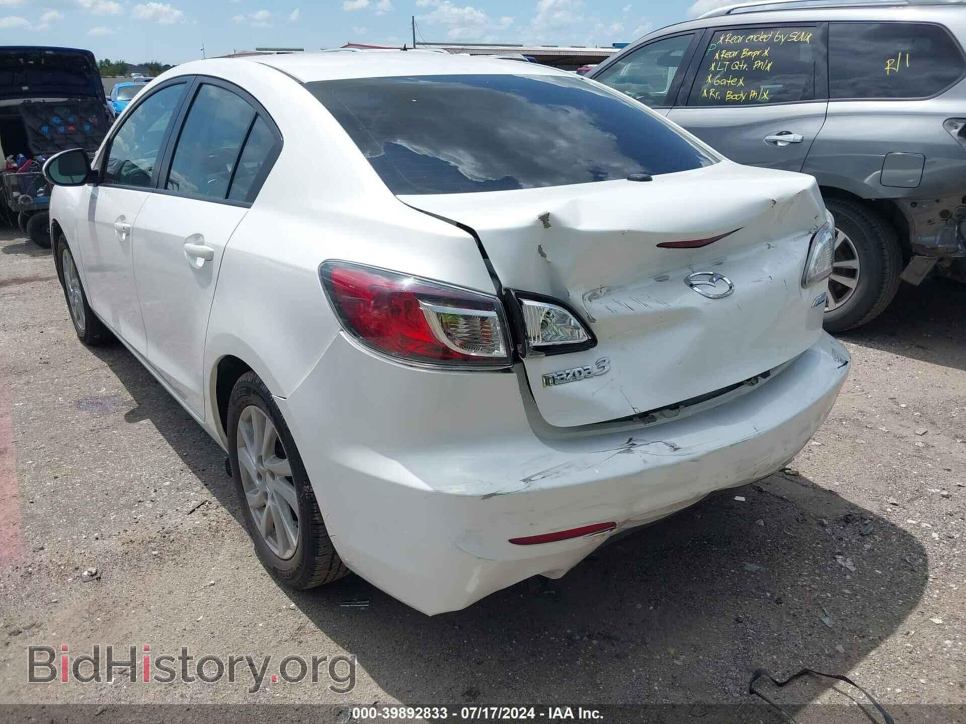 2012 MAZDA MAZDA3 - VIN: JM1BL1V71C1677536 - Фото 3