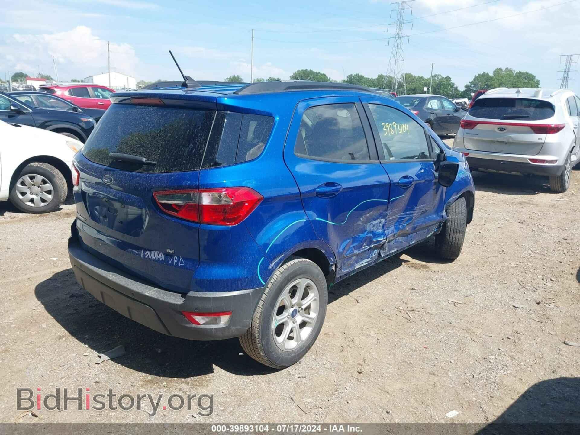 2021 FORD ECOSPORT - VIN: MAJ3S2GEXMC423893 - Фото 4