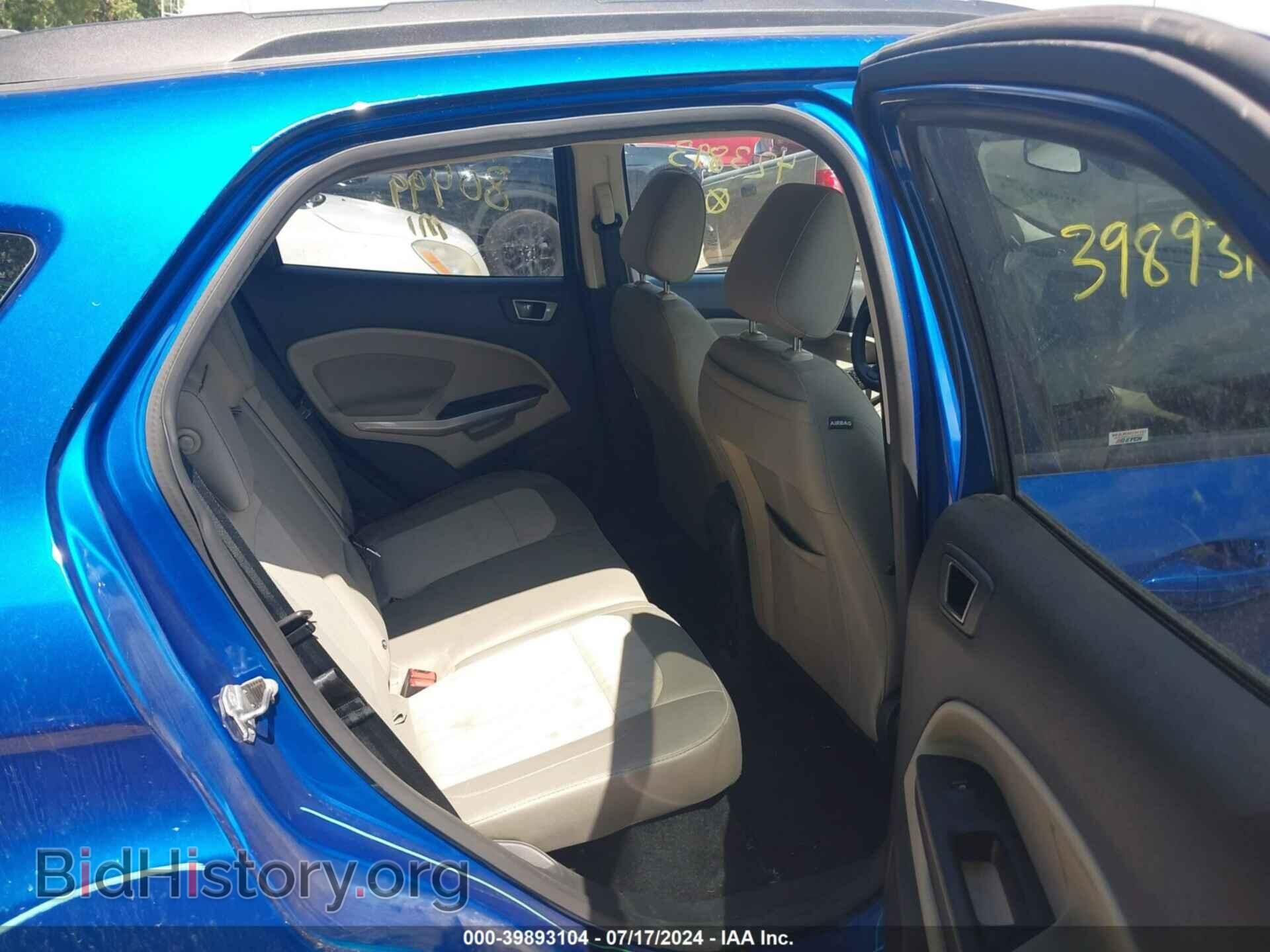 2021 FORD ECOSPORT - VIN: MAJ3S2GEXMC423893 - Фото 8