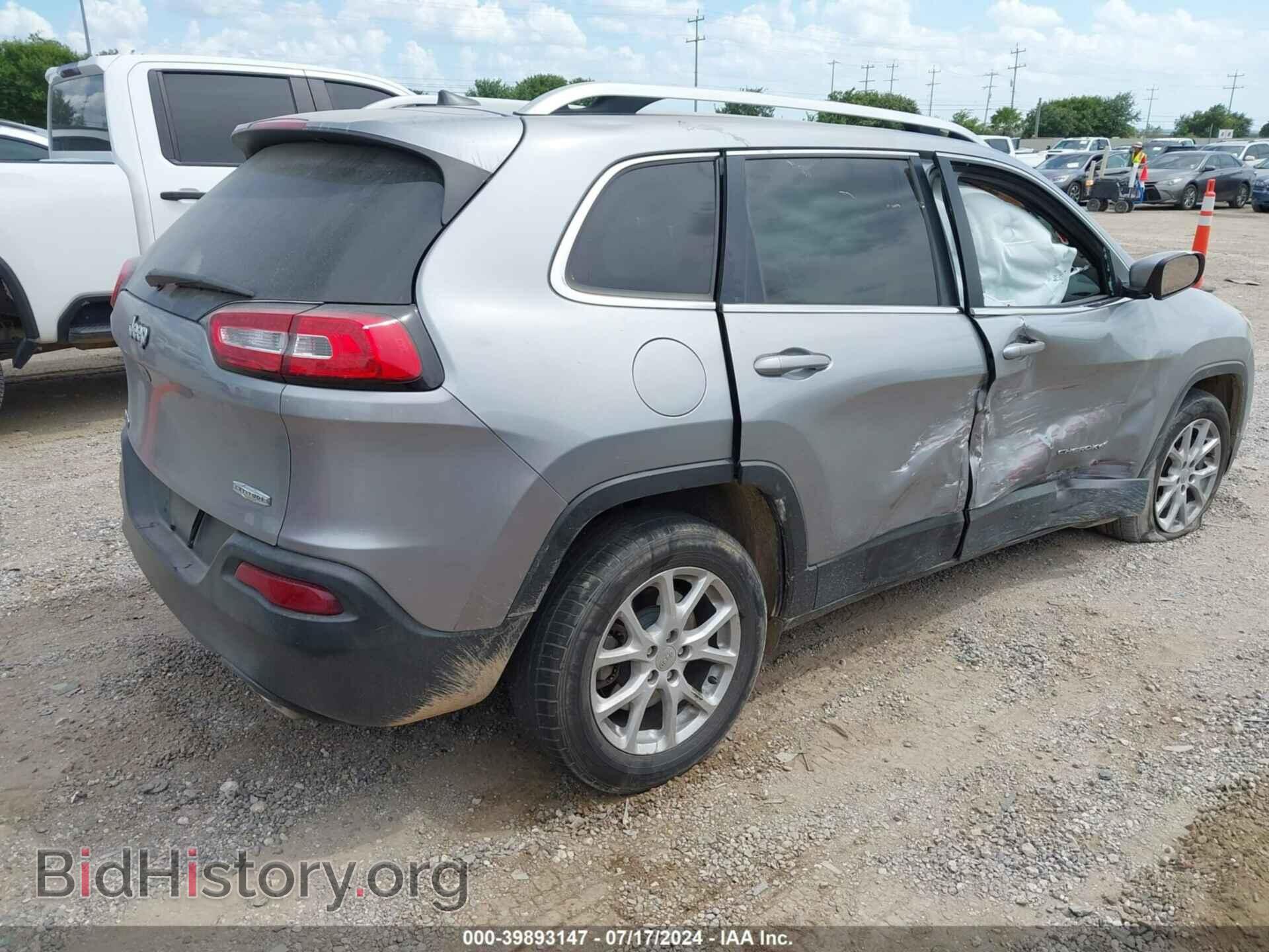 2016 JEEP CHEROKEE - VIN: 1C4PJLCS9GW363236 - Фото 4