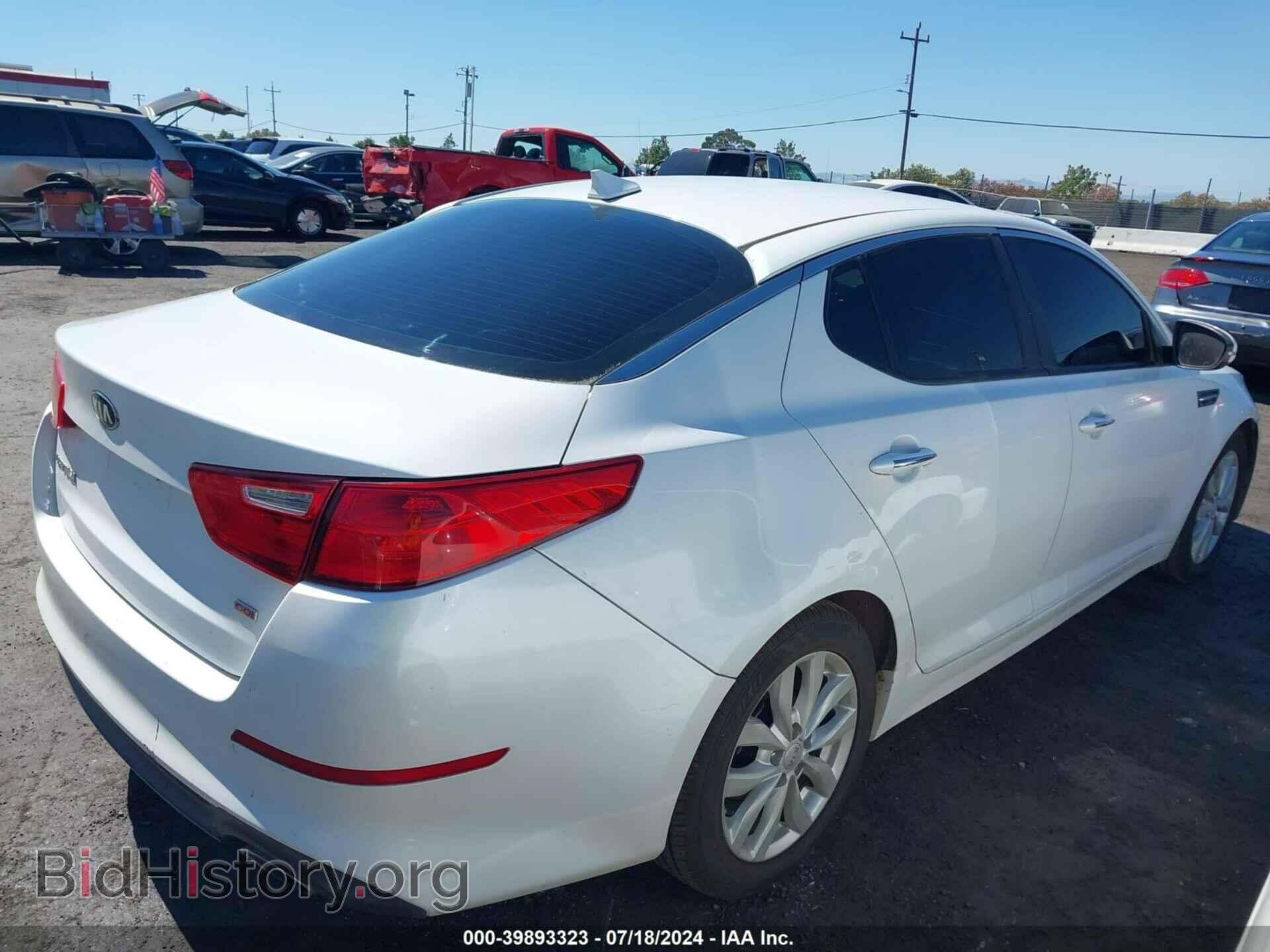 2015 KIA OPTIMA - VIN: 5XXGM4A73FG465367 - Фото 4