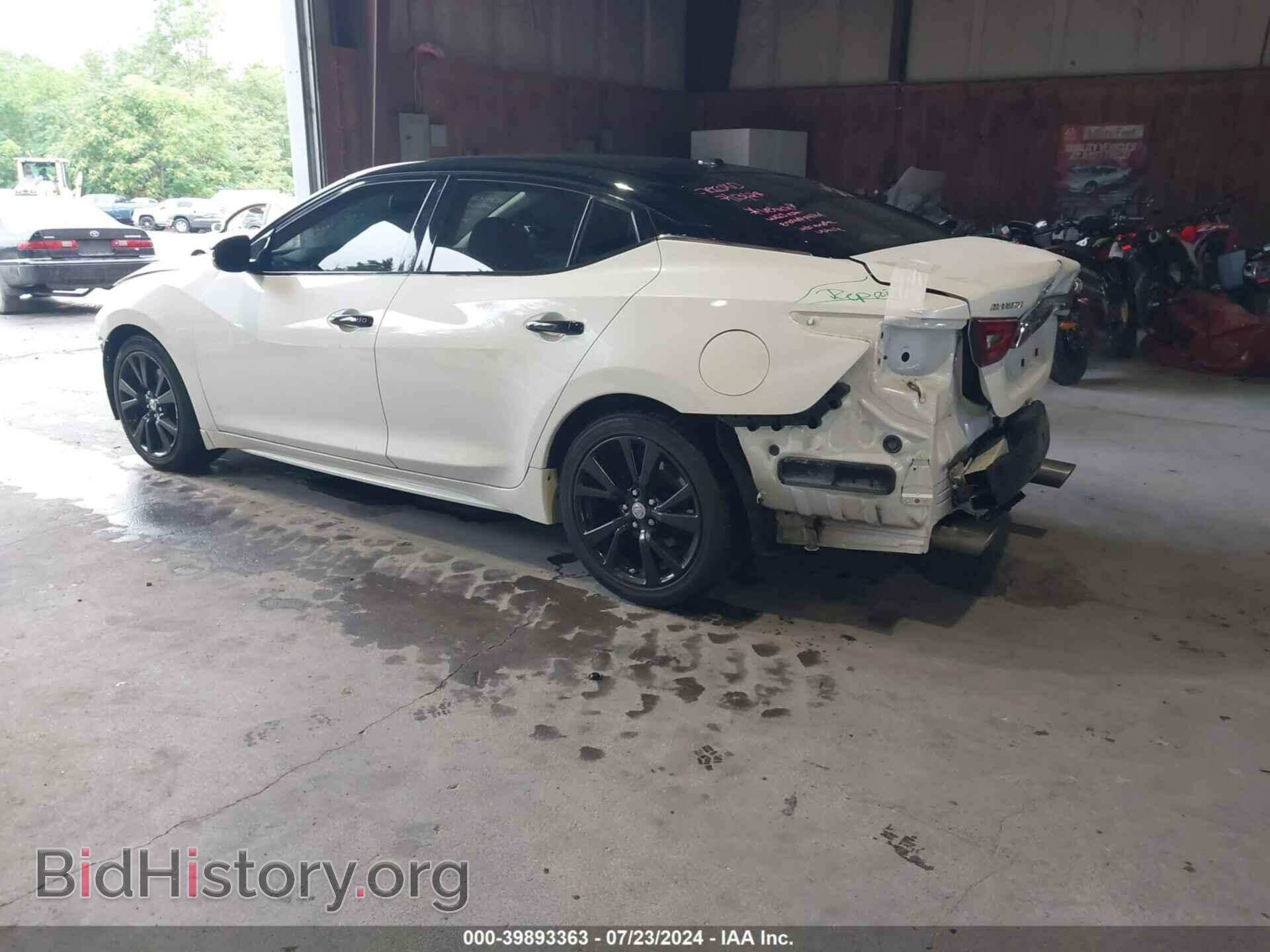 2016 NISSAN MAXIMA - VIN: 1N4AA6AP7GC443602 - Фото 3