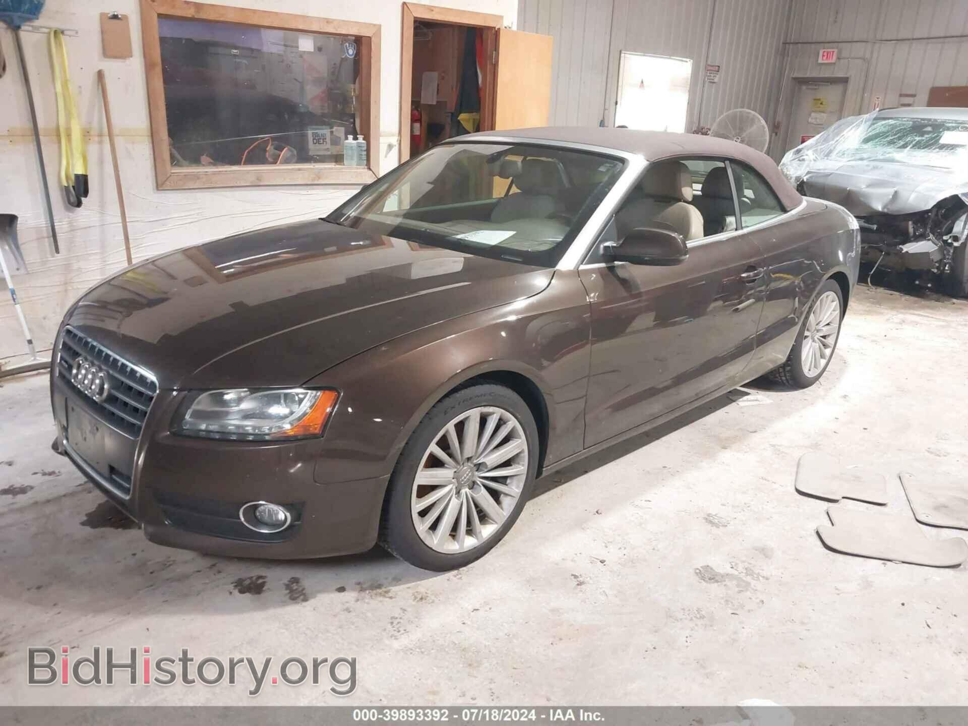 2012 AUDI A5 - VIN: WAULFAFH0CN005346 - Фото 2