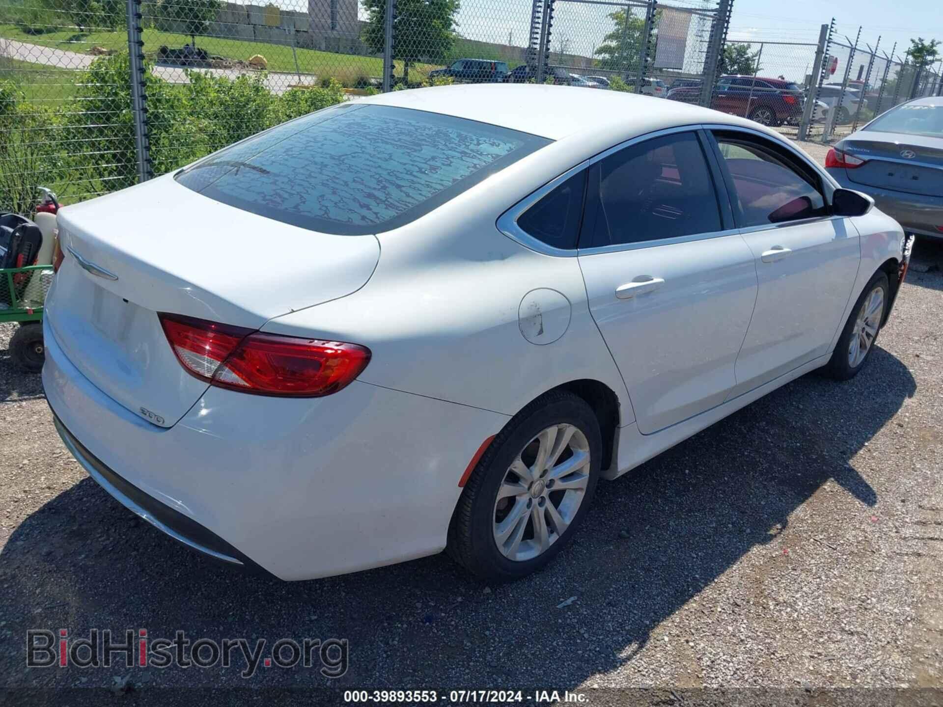 2016 CHRYSLER 200 - VIN: 1C3CCCAB4GN117863 - Photo 4