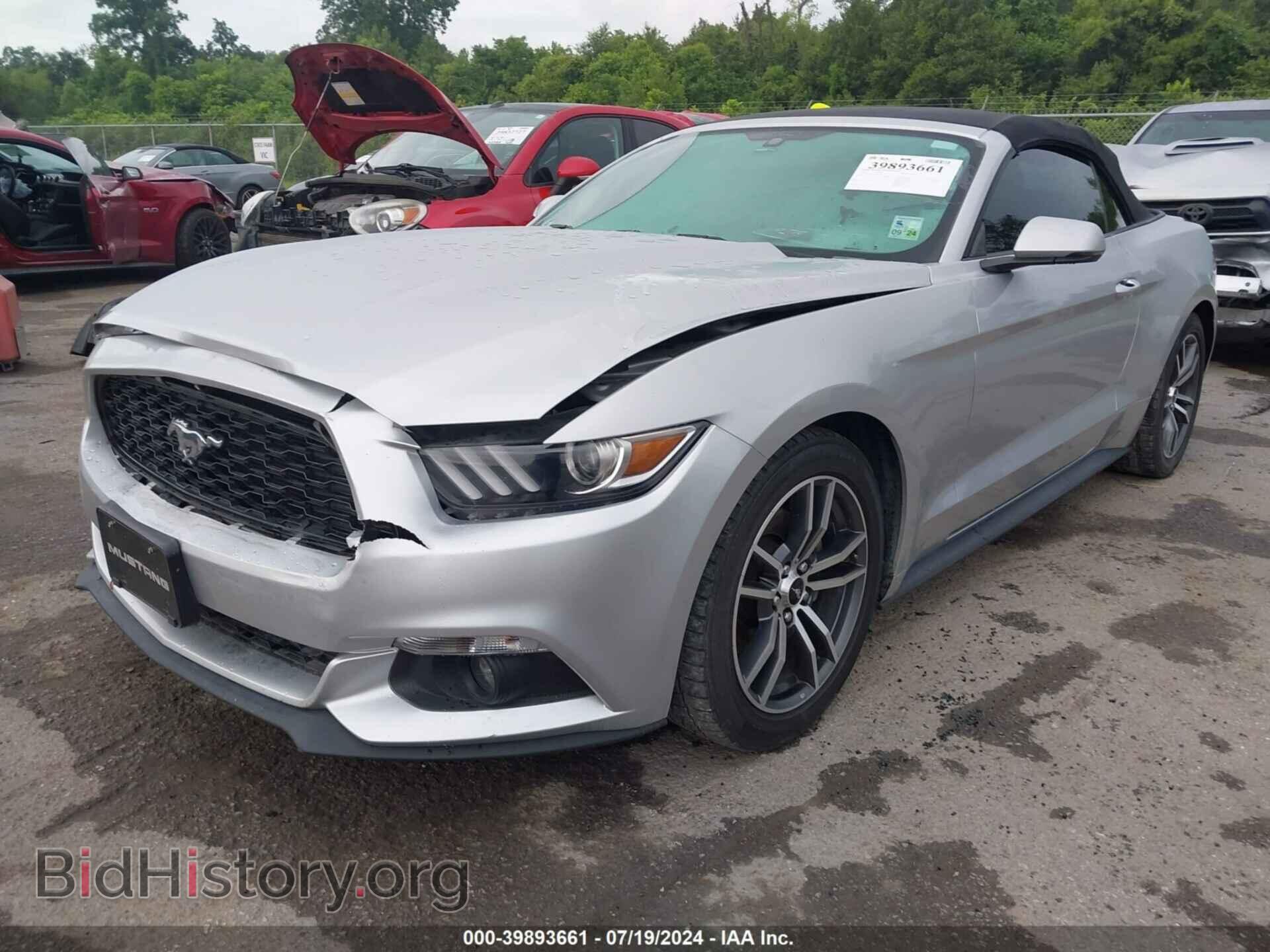 2017 FORD MUSTANG - VIN: 1FATP8UH3H5295705 - Фото 2