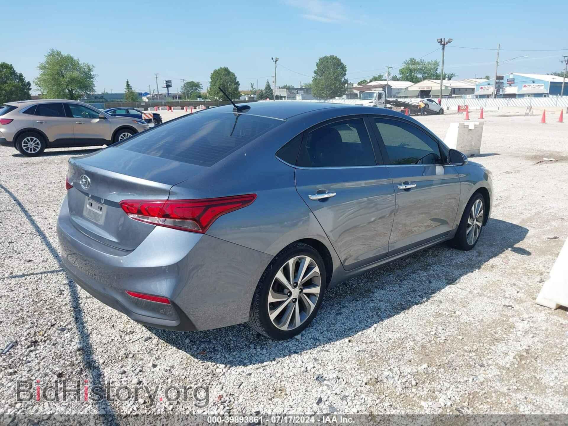 2018 HYUNDAI ACCENT - VIN: 3KPC34A36JE017169 - Фото 4