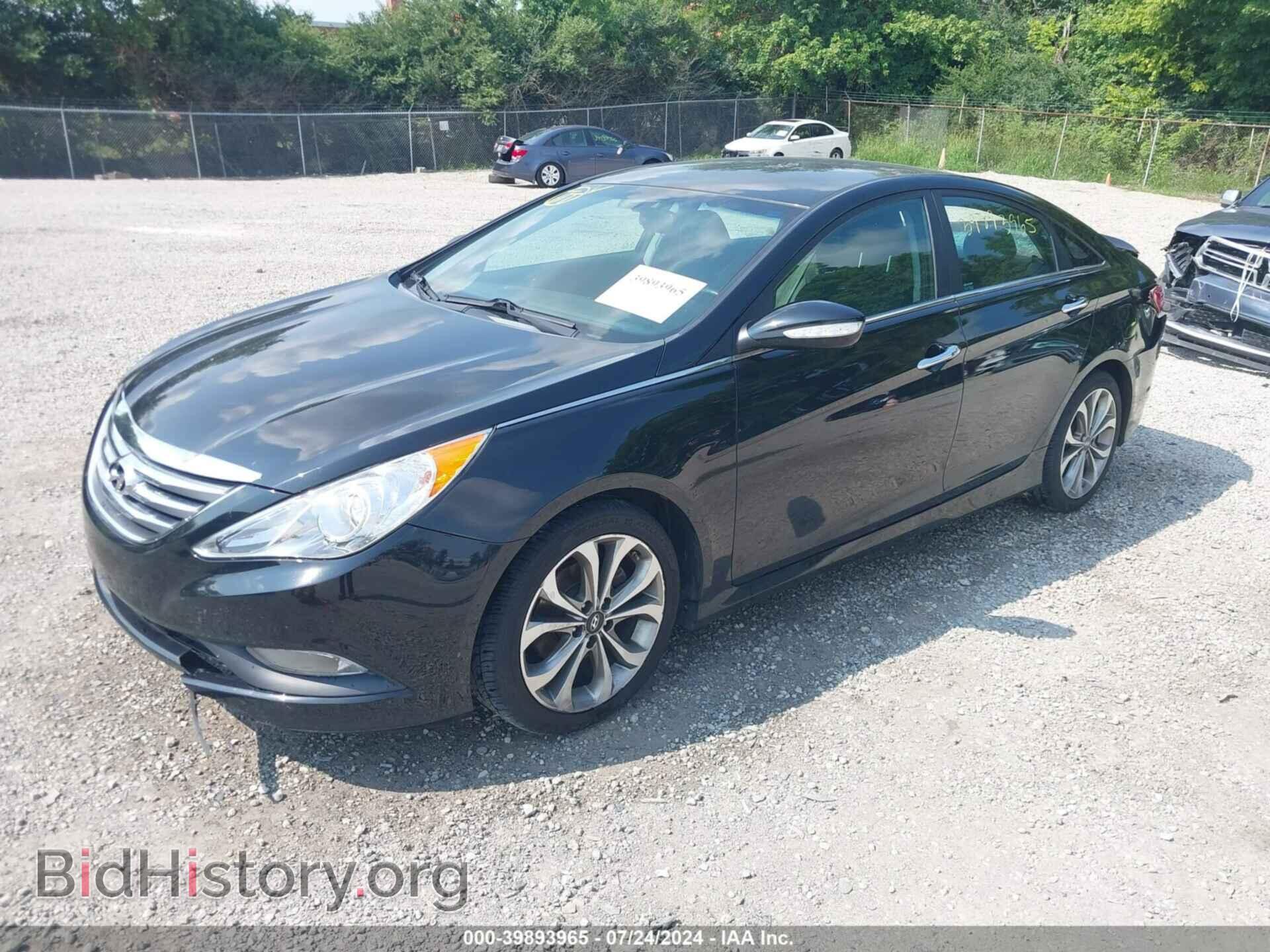 2014 HYUNDAI SONATA - VIN: 5NPEC4AC1EH875885 - Фото 2