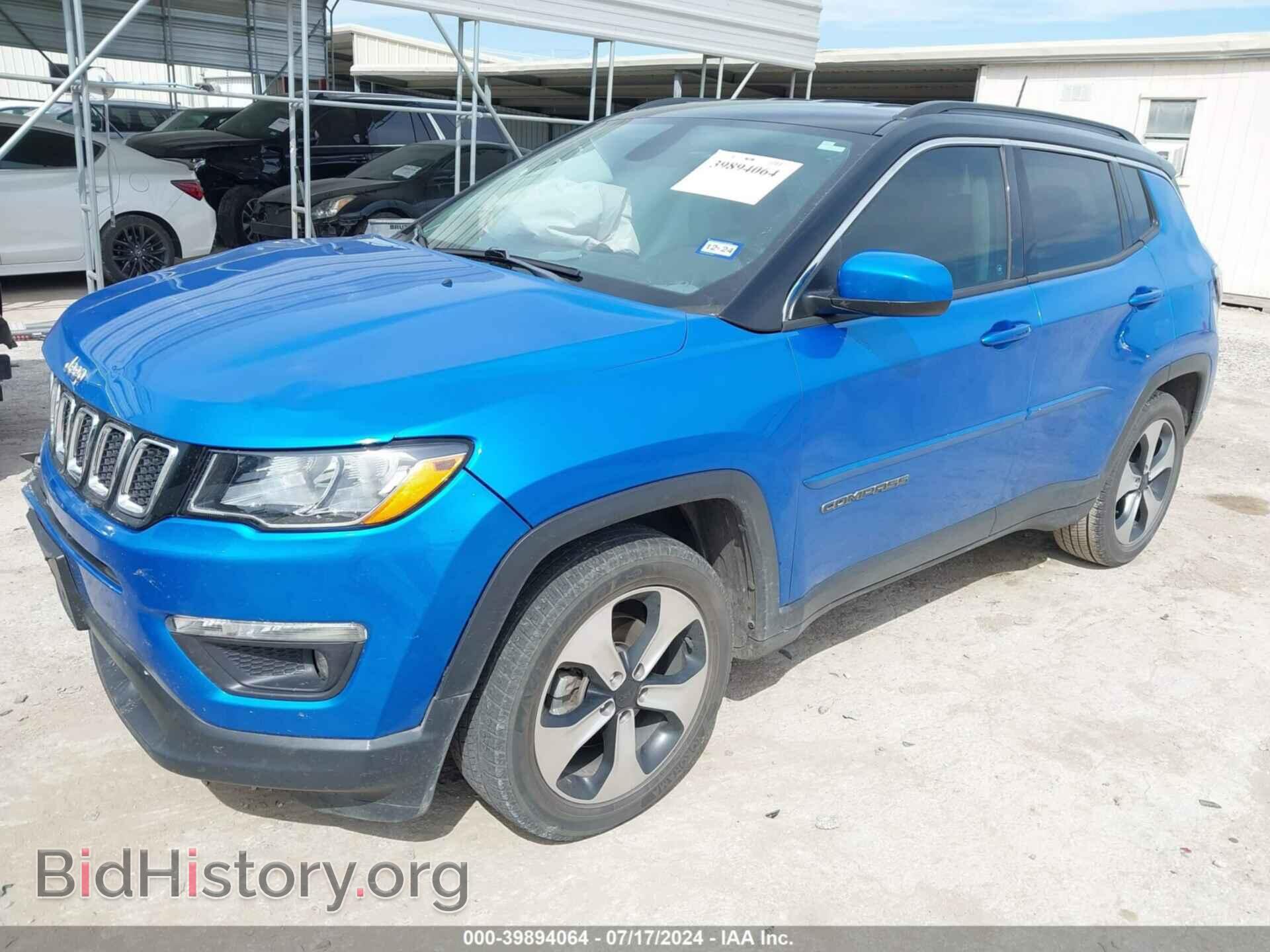 2018 JEEP COMPASS - VIN: 3C4NJCBB3JT102609 - Фото 2