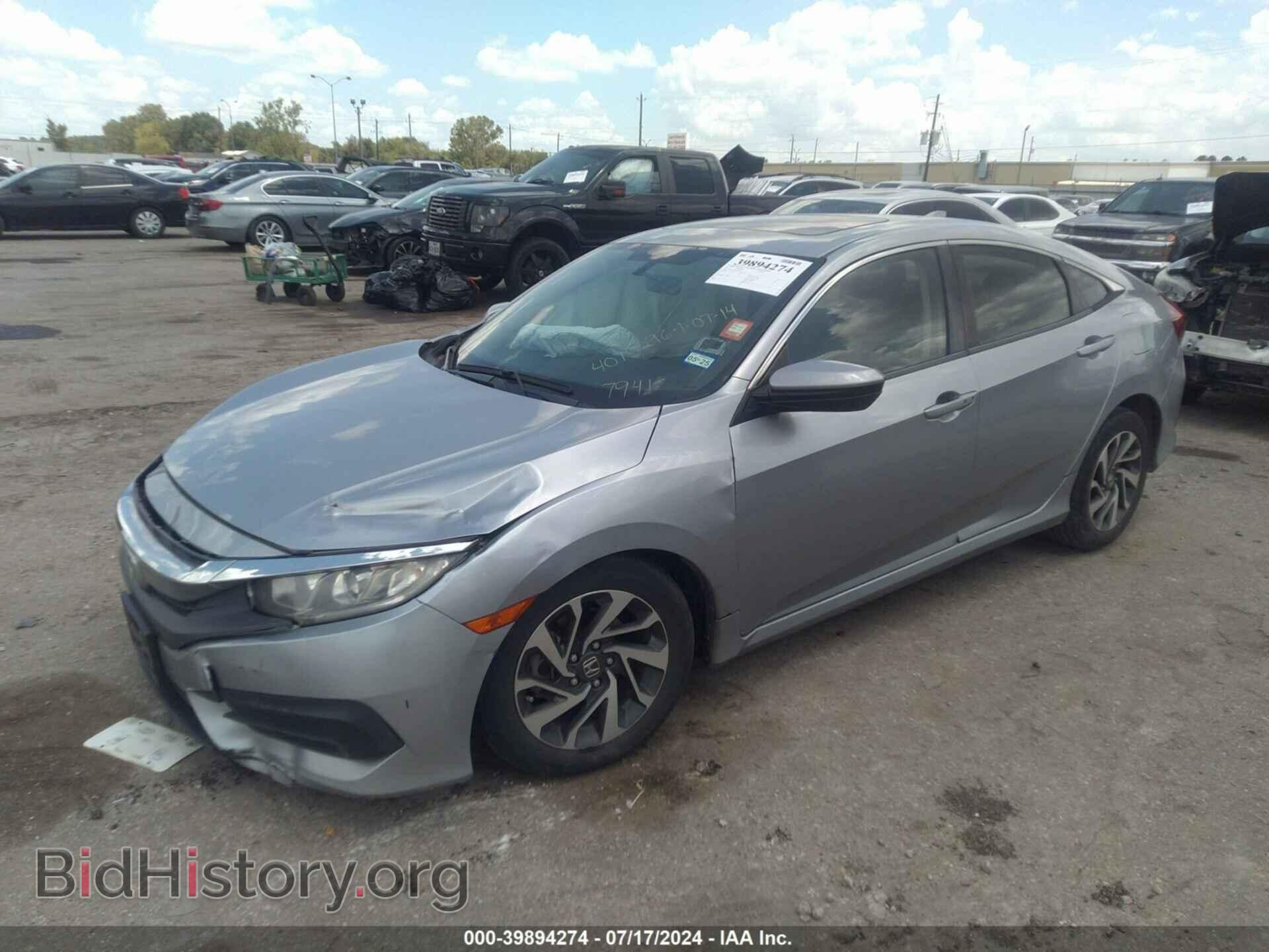 2017 HONDA CIVIC - VIN: 19XFC2F73HE067941 - Фото 2