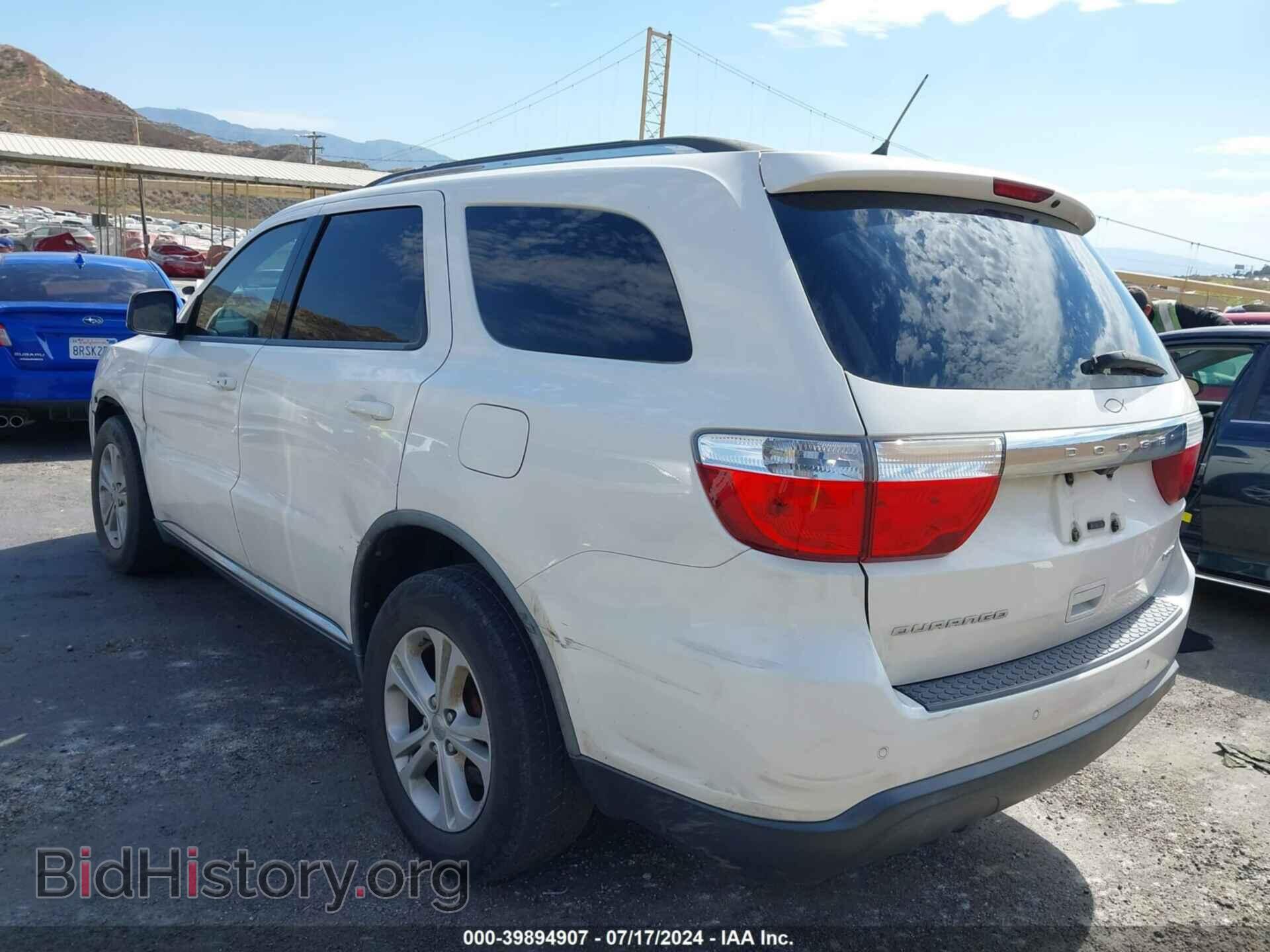 2012 DODGE DURANGO - VIN: 1C4RDHDG3CC120041 - Photo 3