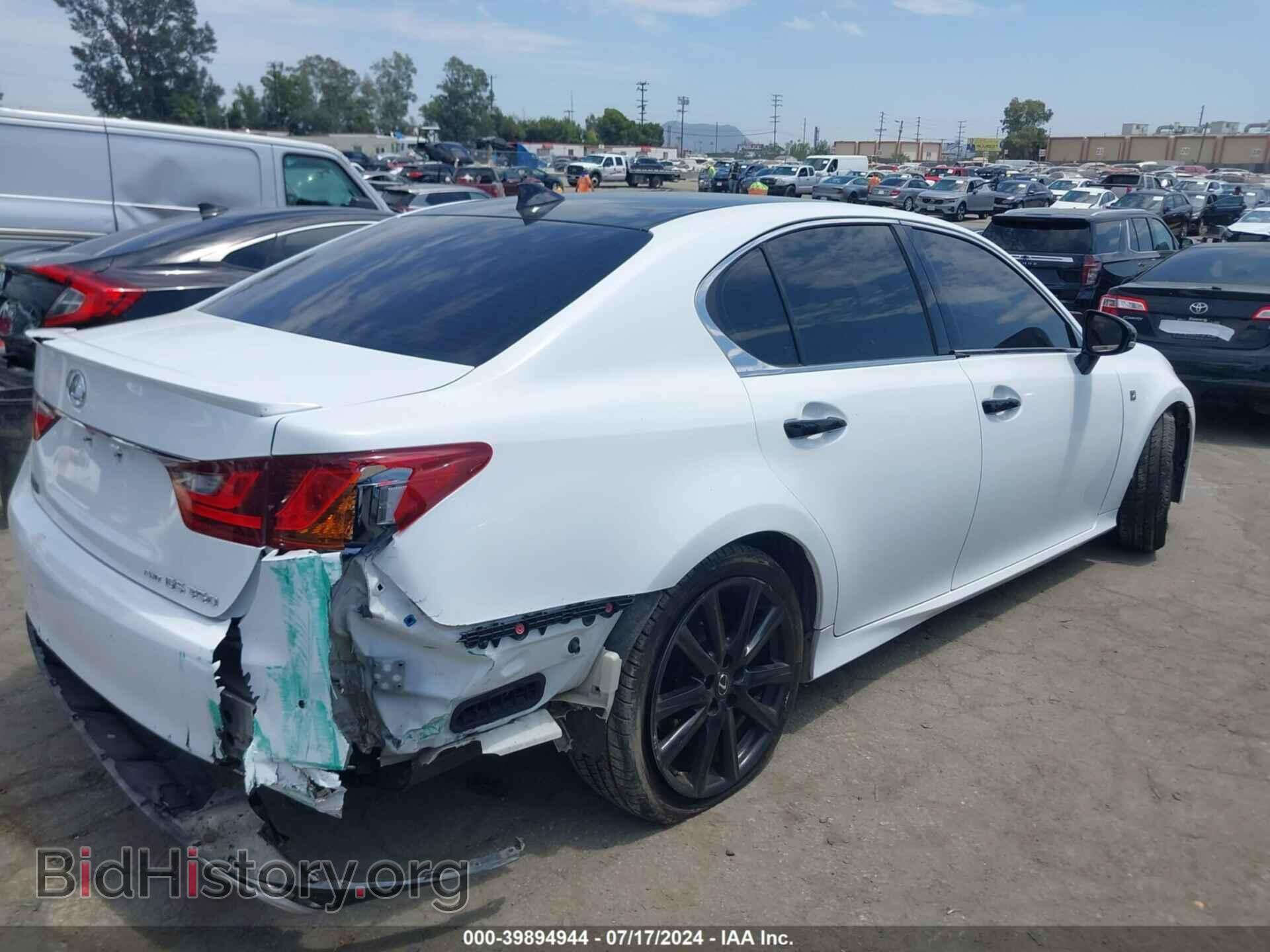 2015 LEXUS GS 350 - VIN: JTHCE1BL9FA003010 - Фото 4