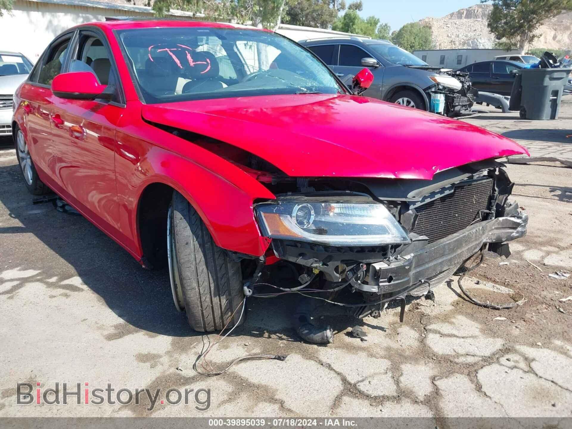 2012 AUDI A4 - VIN: WAUBFAFL3CN015935 - Фото 12