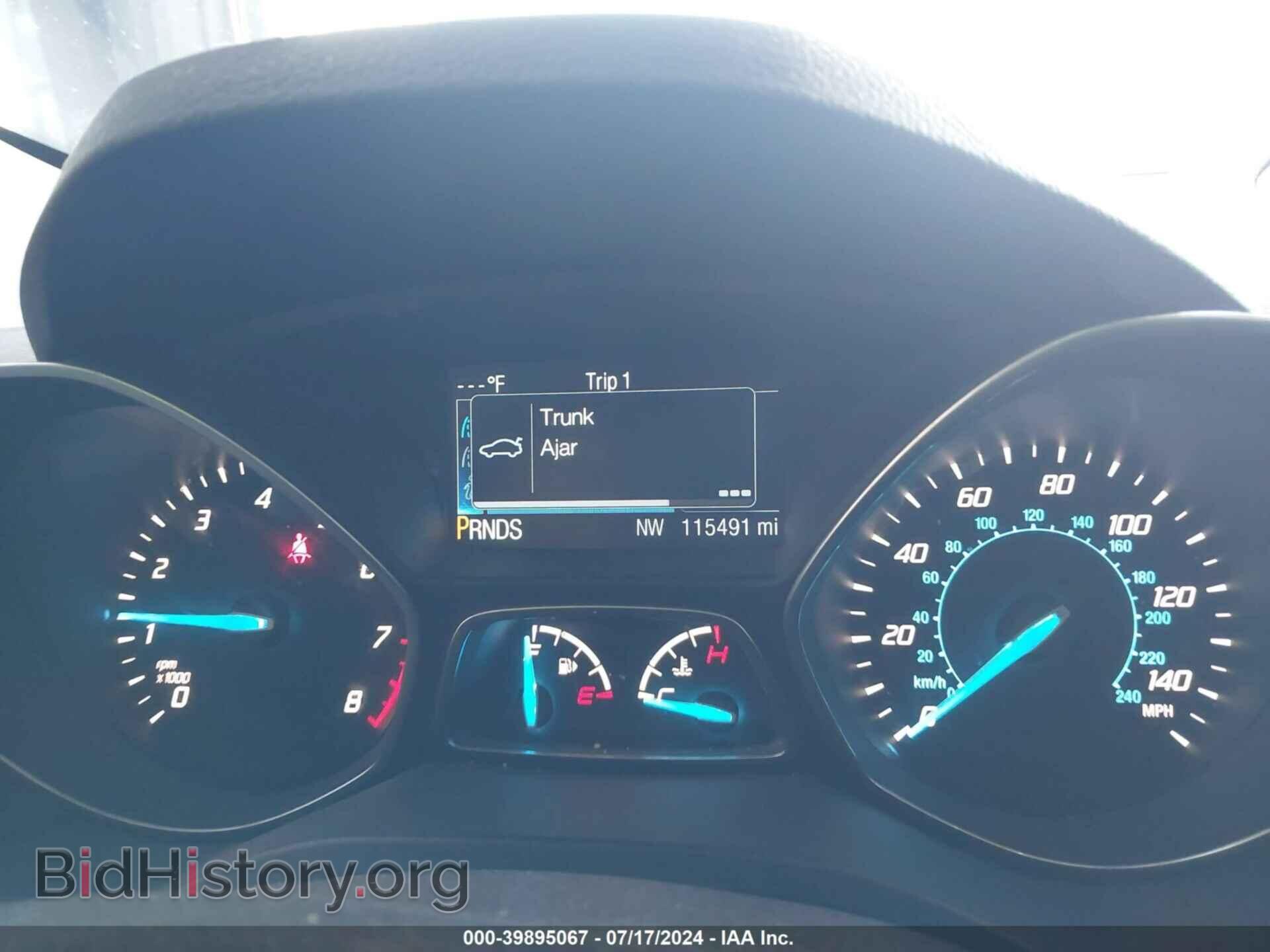 2015 FORD ESCAPE - VIN: 1FMCU0GX1FUC43849 - Фото 7