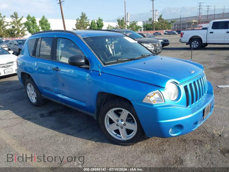 2008 Jeep COMPASS Sport (VIN 1J8FT47W48D537549) — photo 1 of 16, IAAI, damage: left side