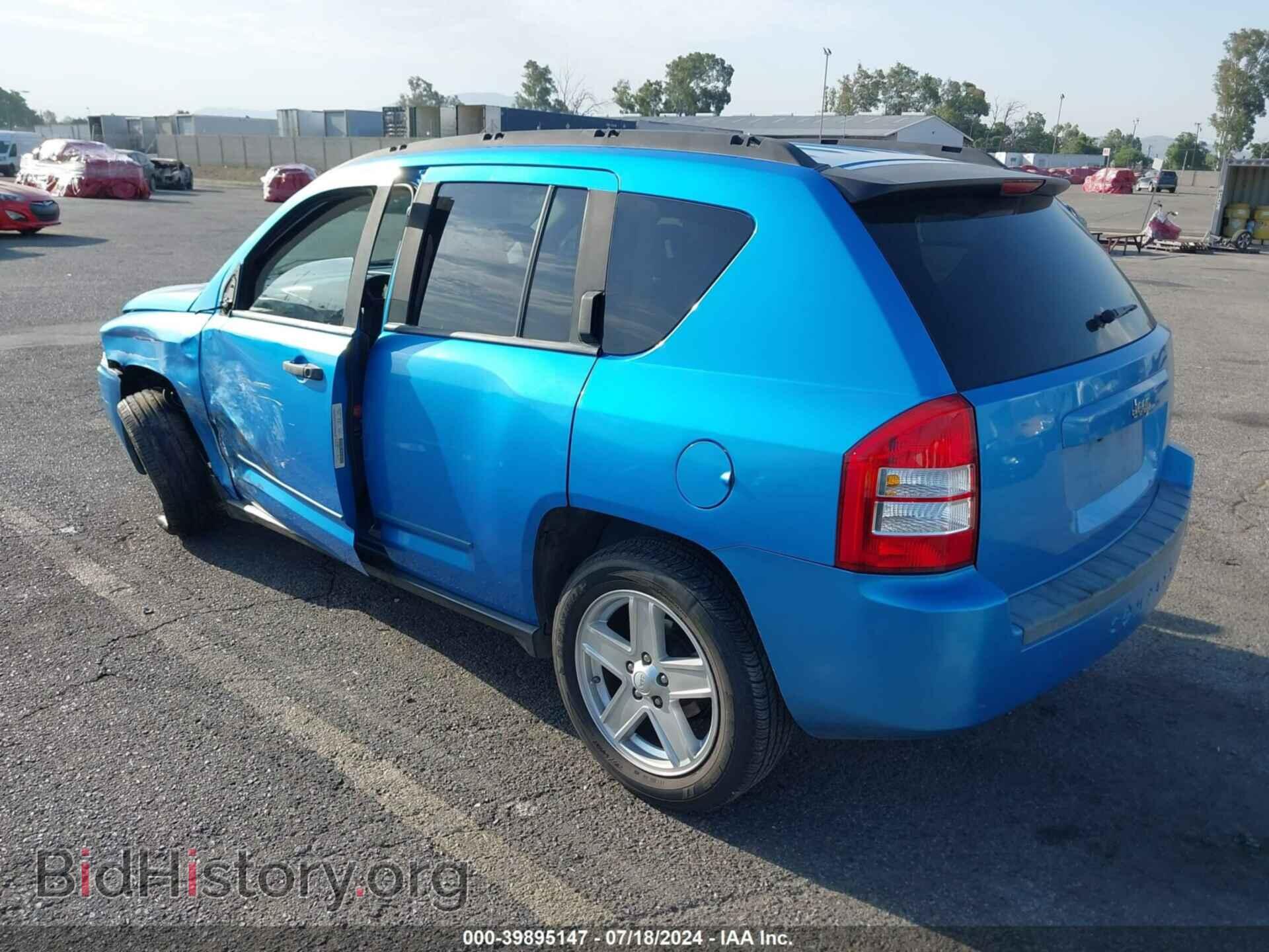 2008 JEEP COMPASS - VIN: 1J8FT47W48D537549 - Фото 3