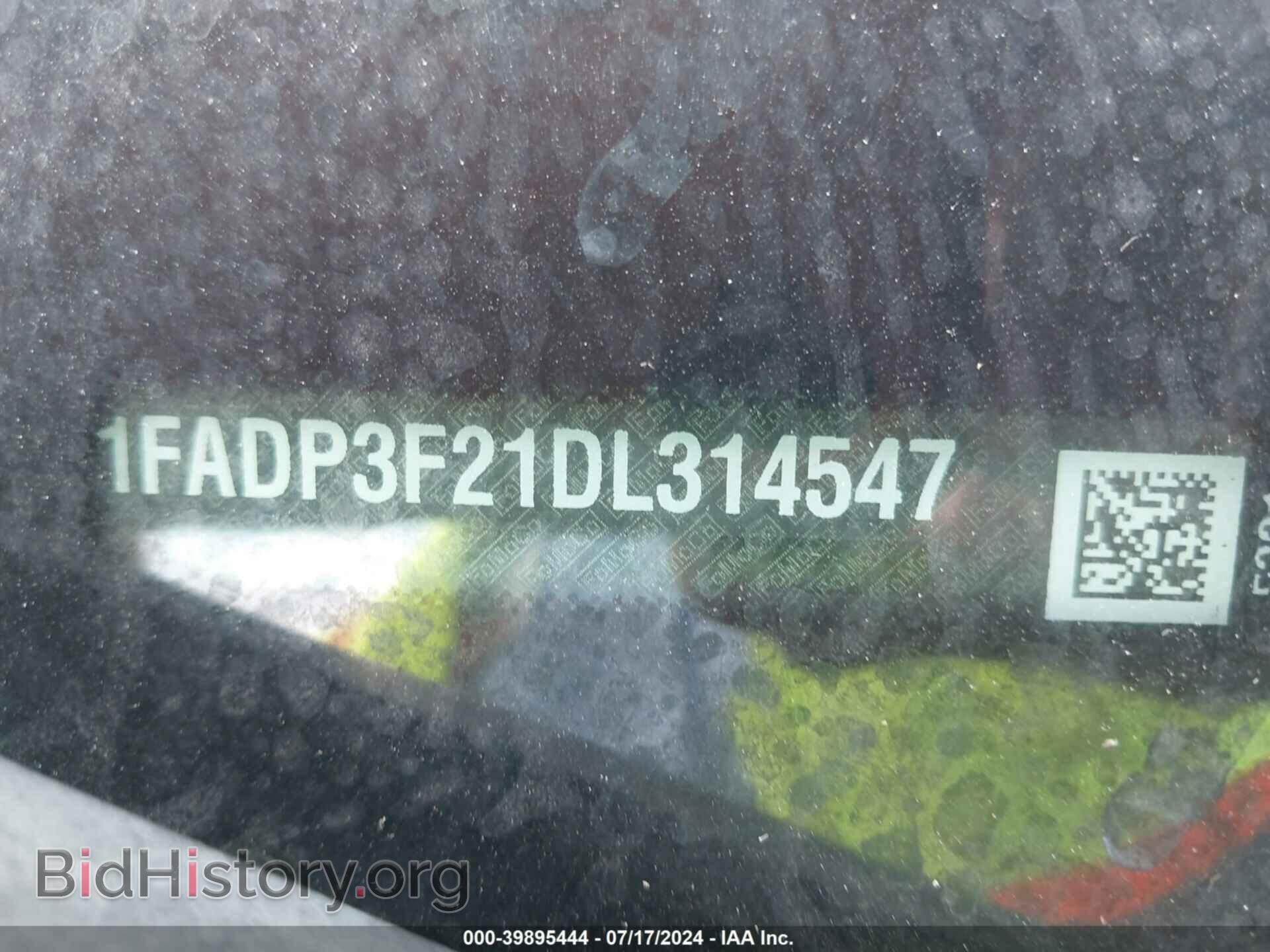 2013 FORD FOCUS - VIN: 1FADP3F21DL314547 - Фото 9