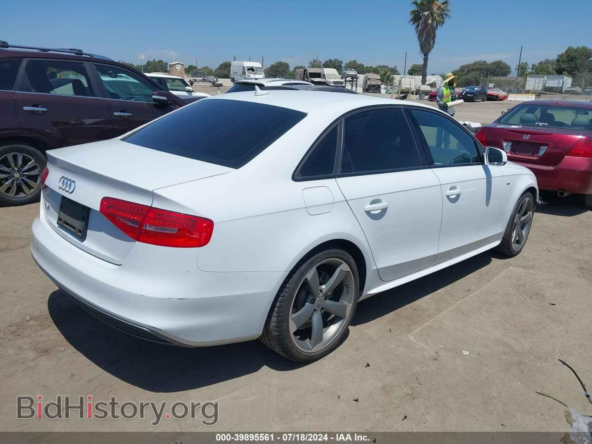 2015 AUDI A4 - VIN: WAUEFAFL4FN019221 - Фото 4