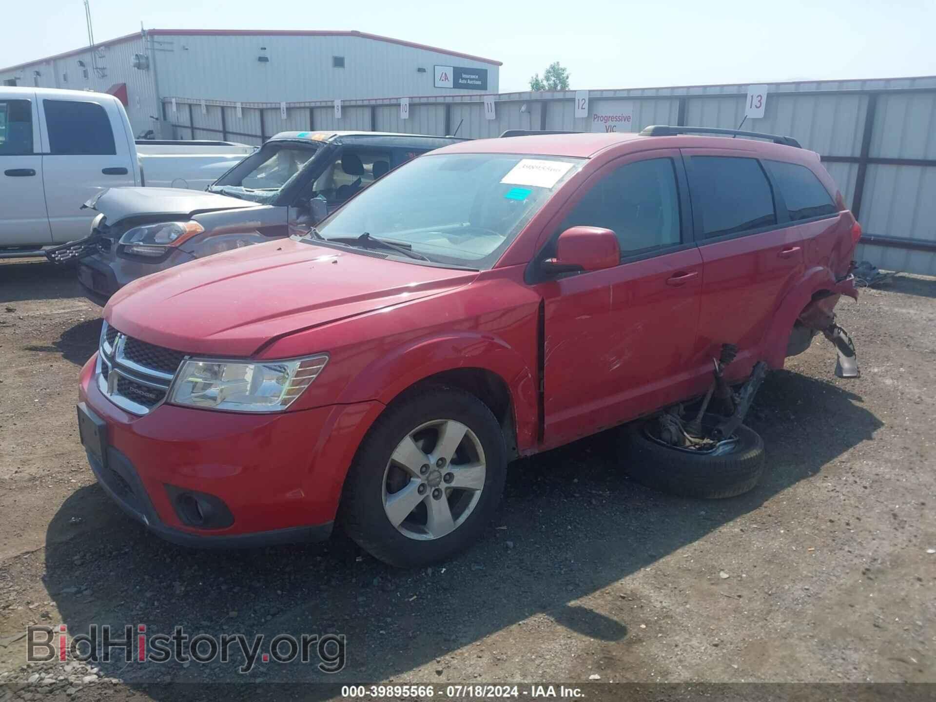 2012 DODGE JOURNEY - VIN: 3C4PDDBG7CT232185 - Фото 2