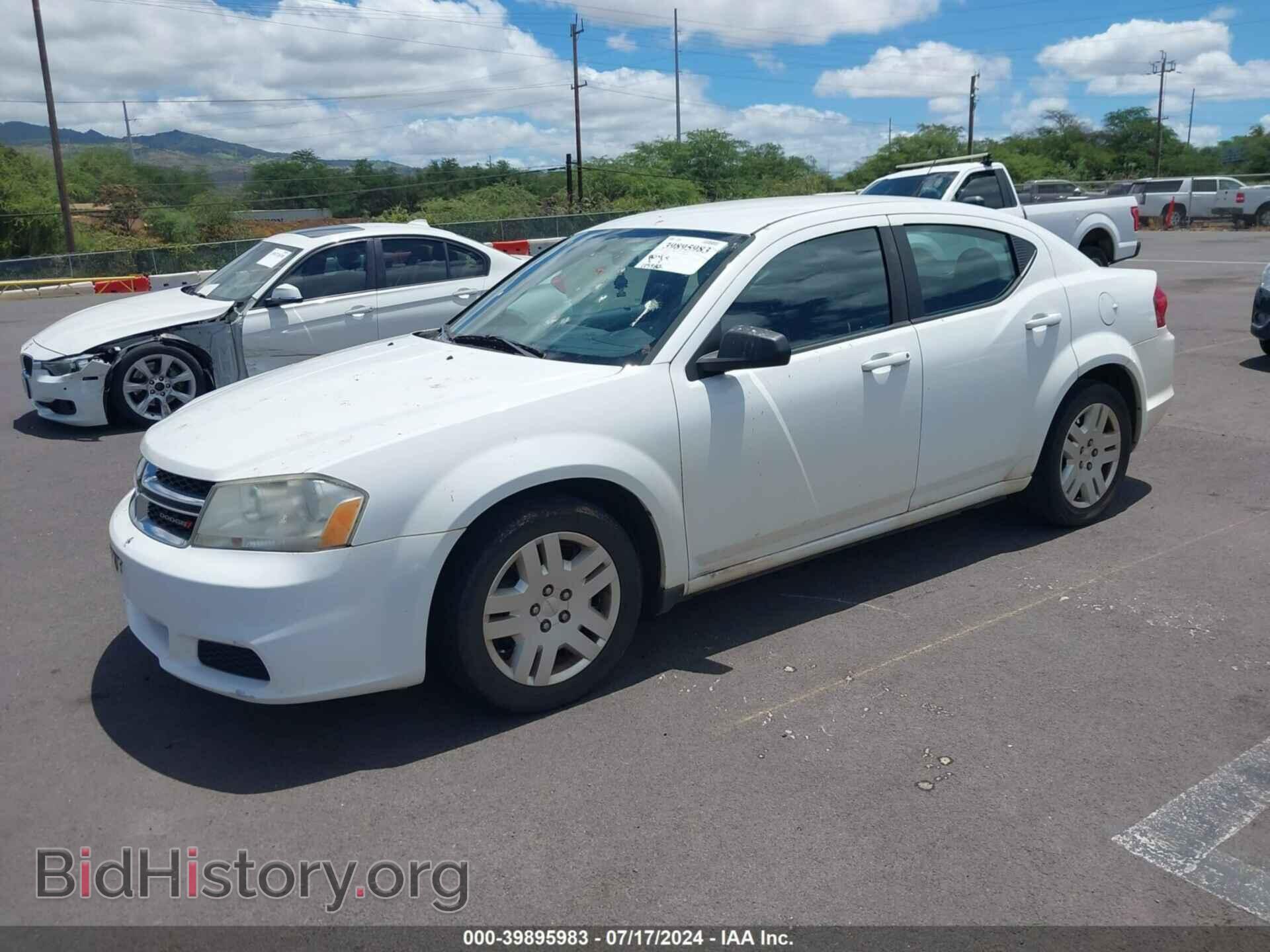 2012 DODGE AVENGER - VIN: 1C3CDZAB3CN245103 - Фото 2