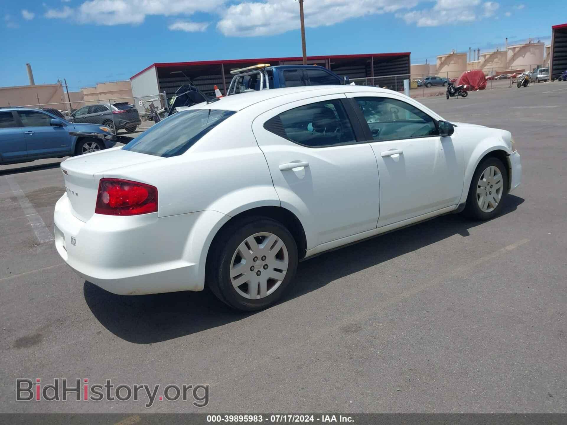 2012 DODGE AVENGER - VIN: 1C3CDZAB3CN245103 - Фото 4