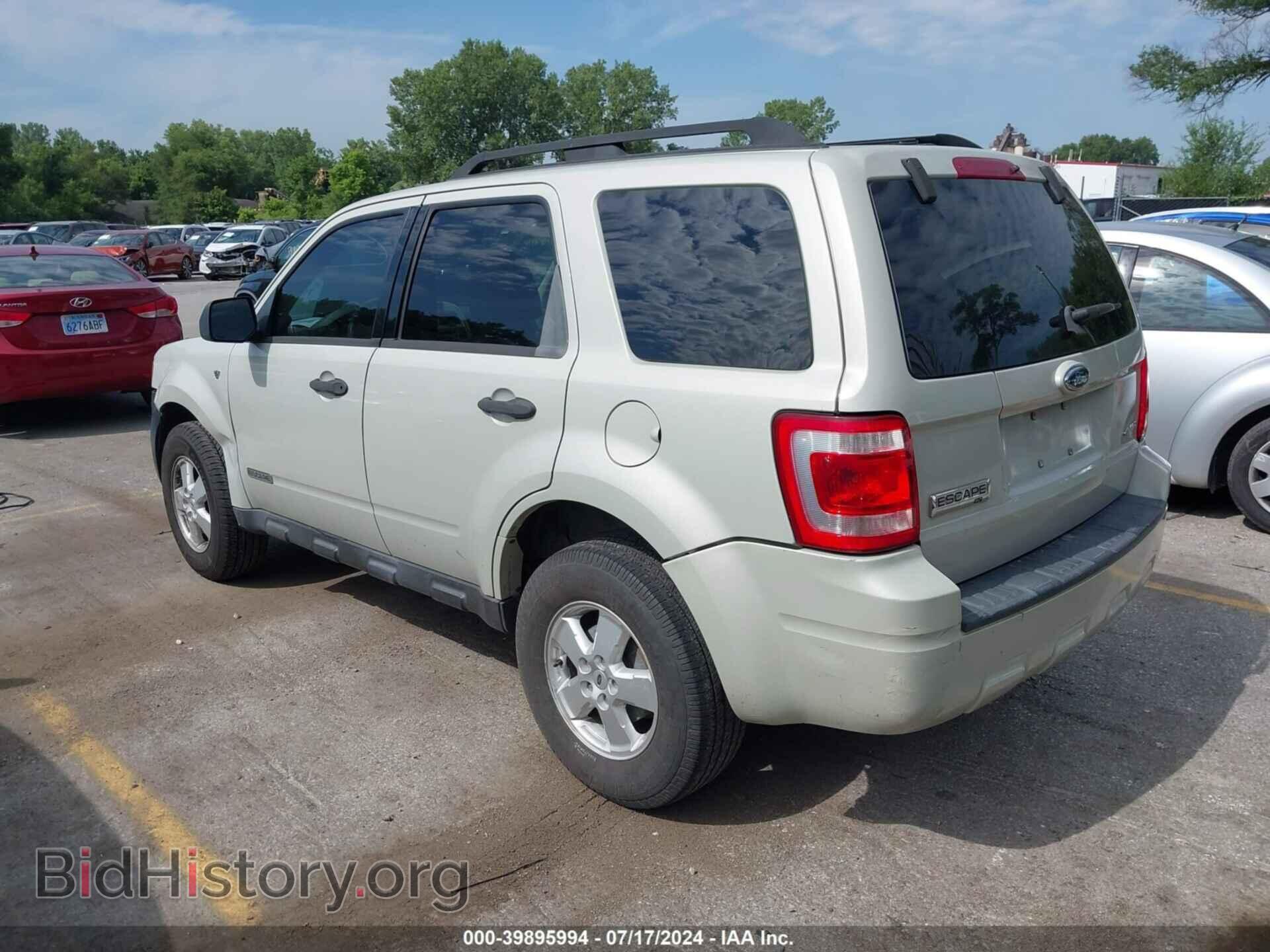 2008 FORD ESCAPE - VIN: 1FMCU931X8KD56445 - Фото 3