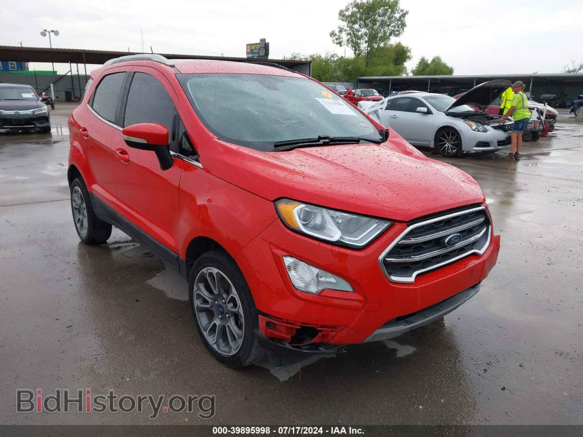 Photo MAJ6S3KL7KC267625 - FORD ECOSPORT 2019