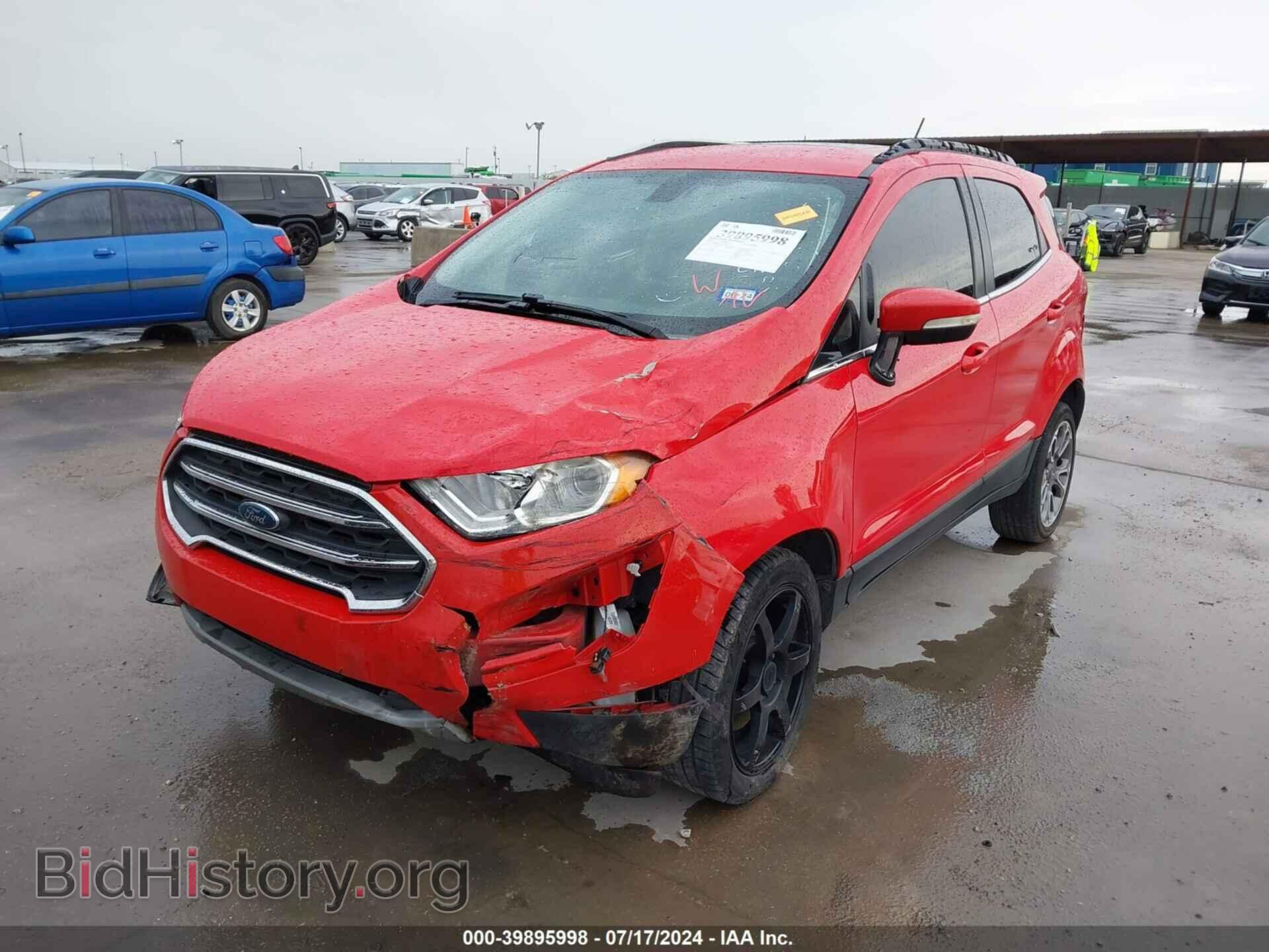 2019 FORD ECOSPORT - VIN: MAJ6S3KL7KC267625 - Фото 2