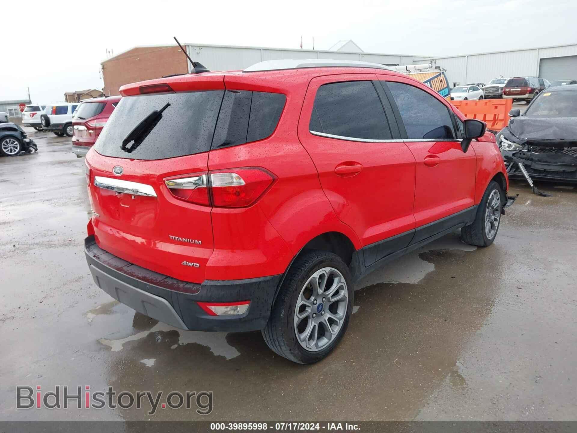 2019 FORD ECOSPORT - VIN: MAJ6S3KL7KC267625 - Фото 4