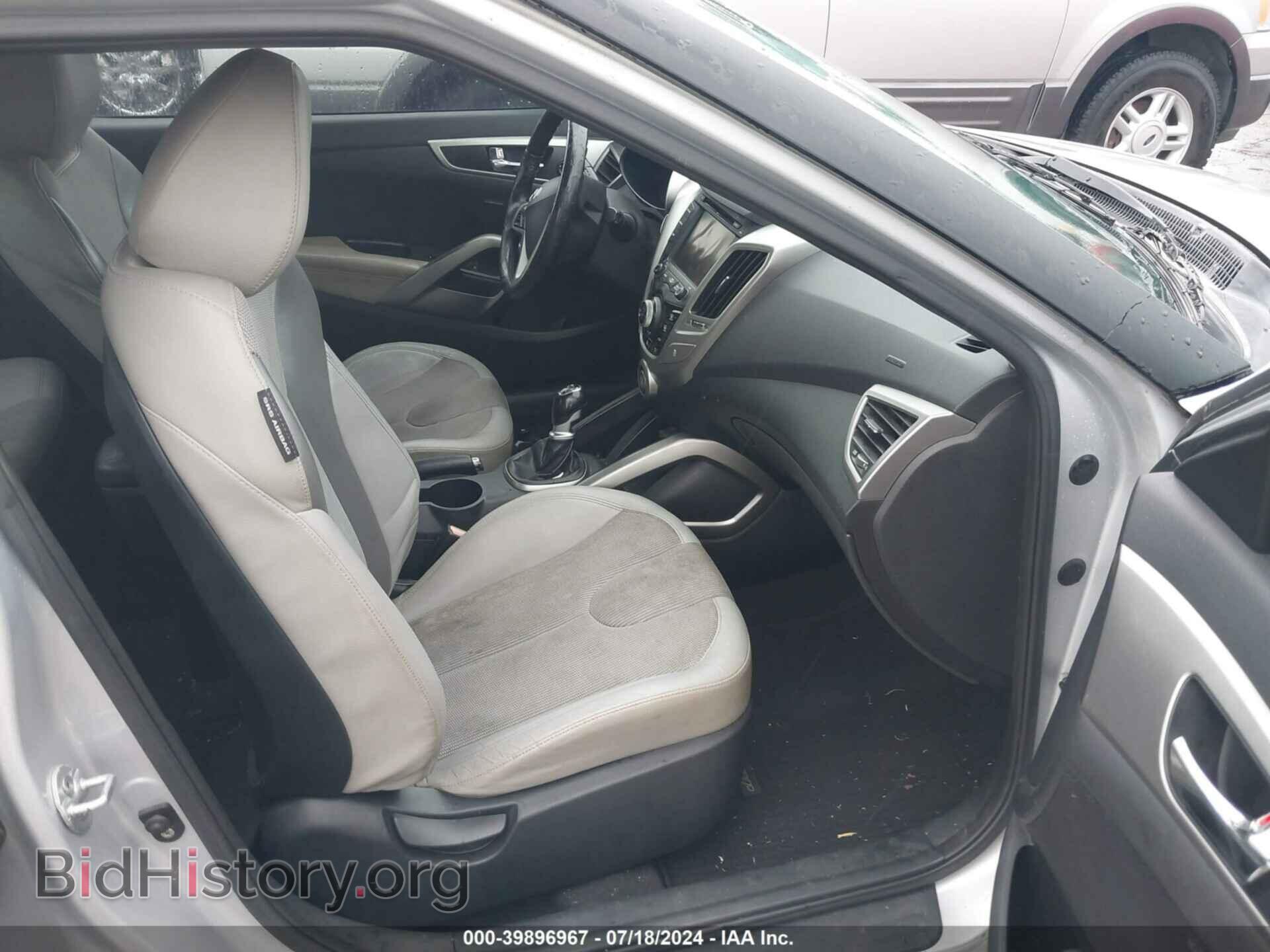2012 HYUNDAI VELOSTER - VIN: KMHTC6AD2CU044079 - Фото 5