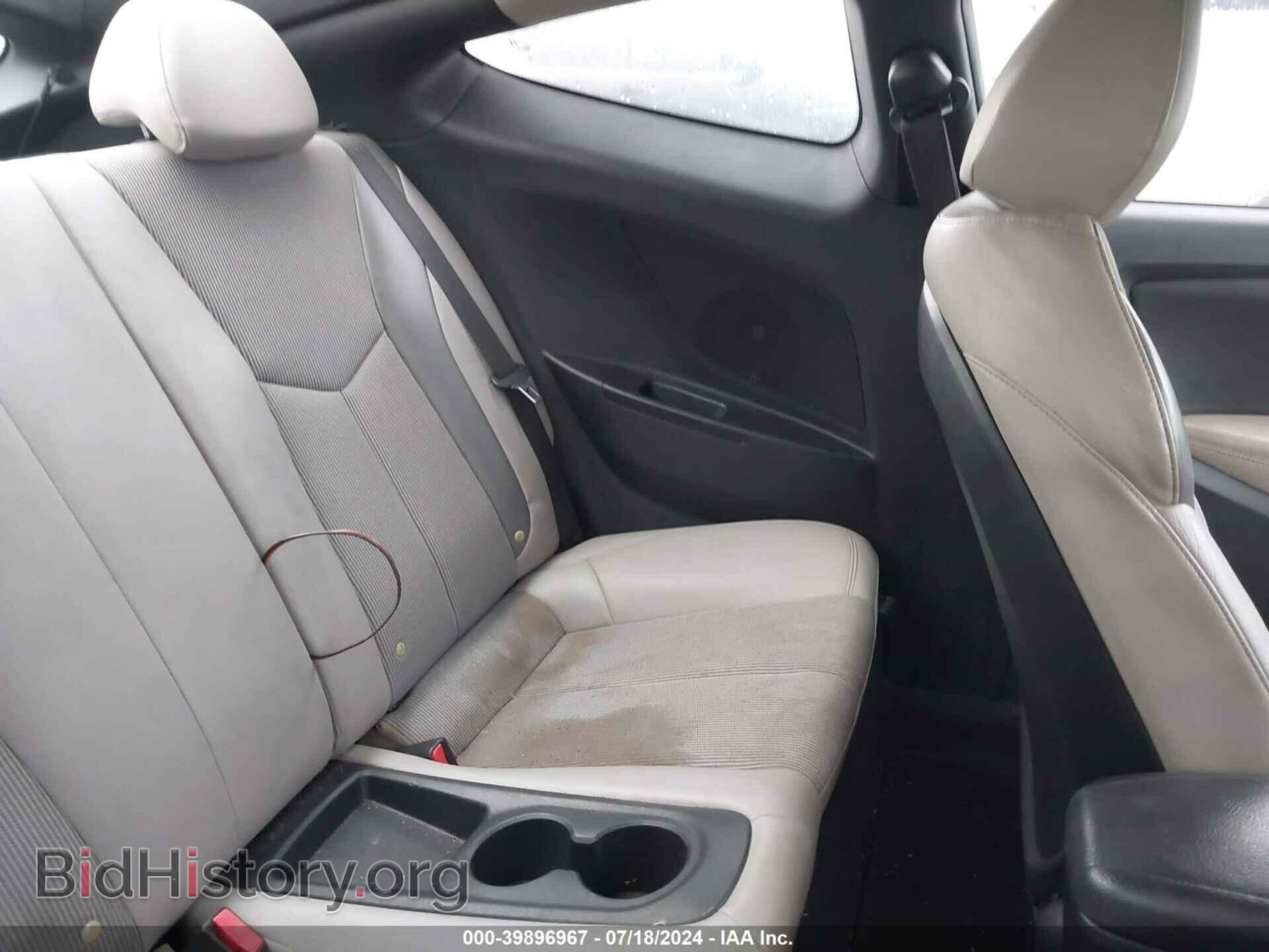 2012 HYUNDAI VELOSTER - VIN: KMHTC6AD2CU044079 - Фото 8