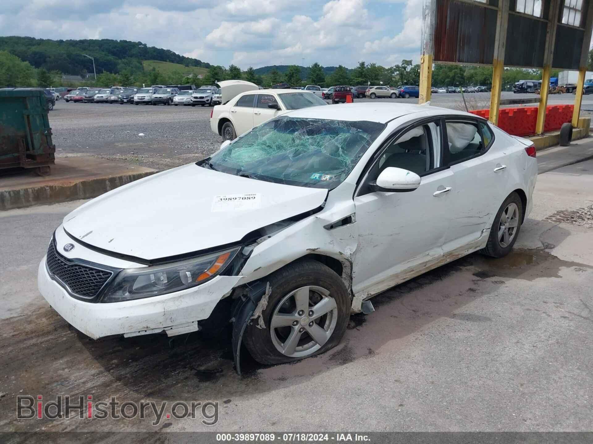 2015 KIA OPTIMA - VIN: 5XXGM4A73FG377564 - Фото 2