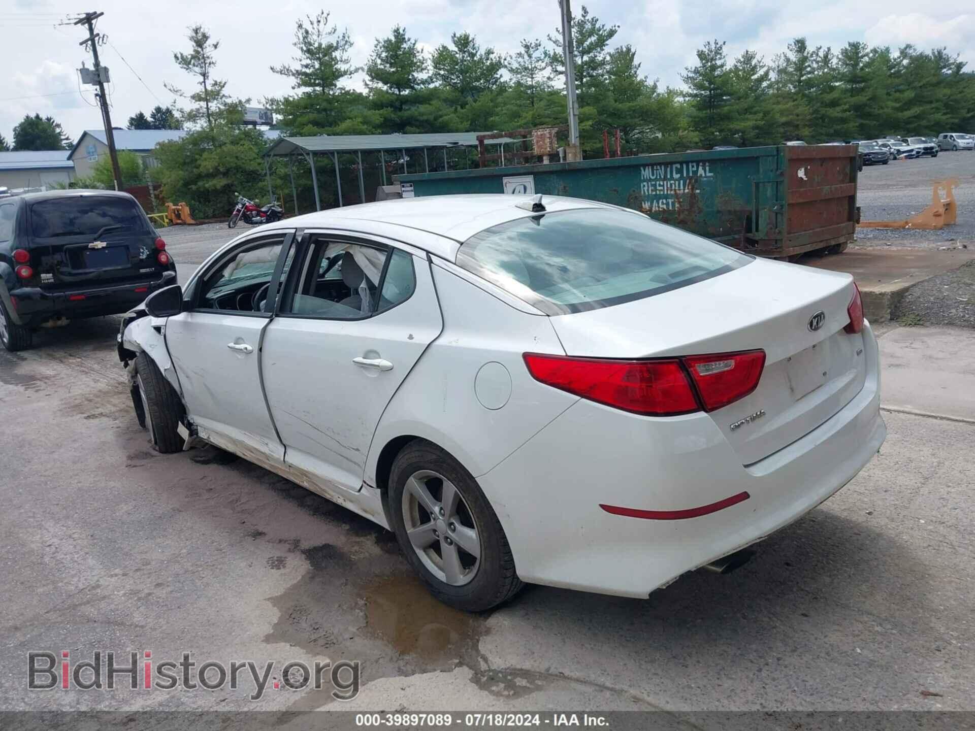 2015 KIA OPTIMA - VIN: 5XXGM4A73FG377564 - Фото 3