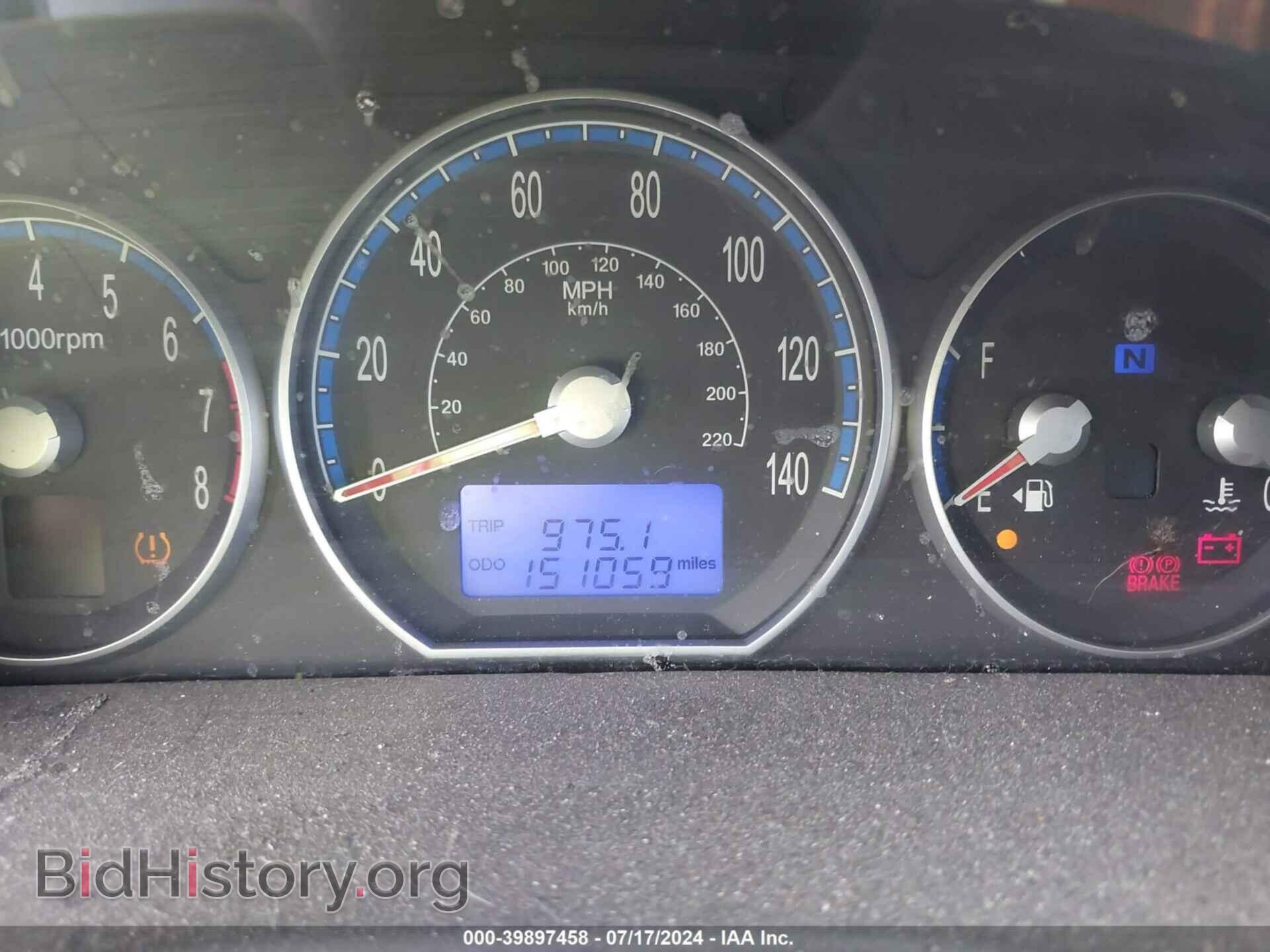 2008 HYUNDAI SANTA FE - VIN: 5NMSG73D28H153308 - Фото 7