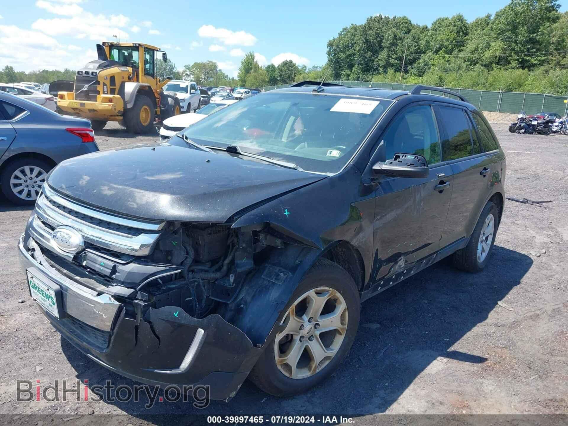 2014 FORD EDGE - VIN: 2FMDK4JC5EBA36344 - Фото 2