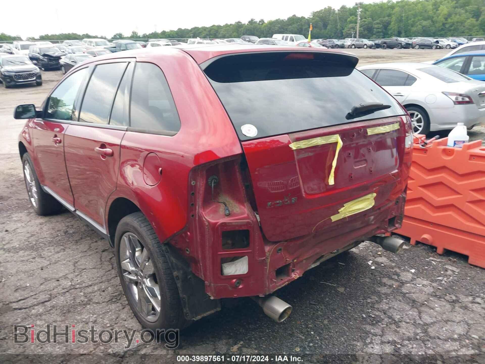 2013 FORD EDGE - VIN: 2FMDK3JC9DBC01627 - Photo 3