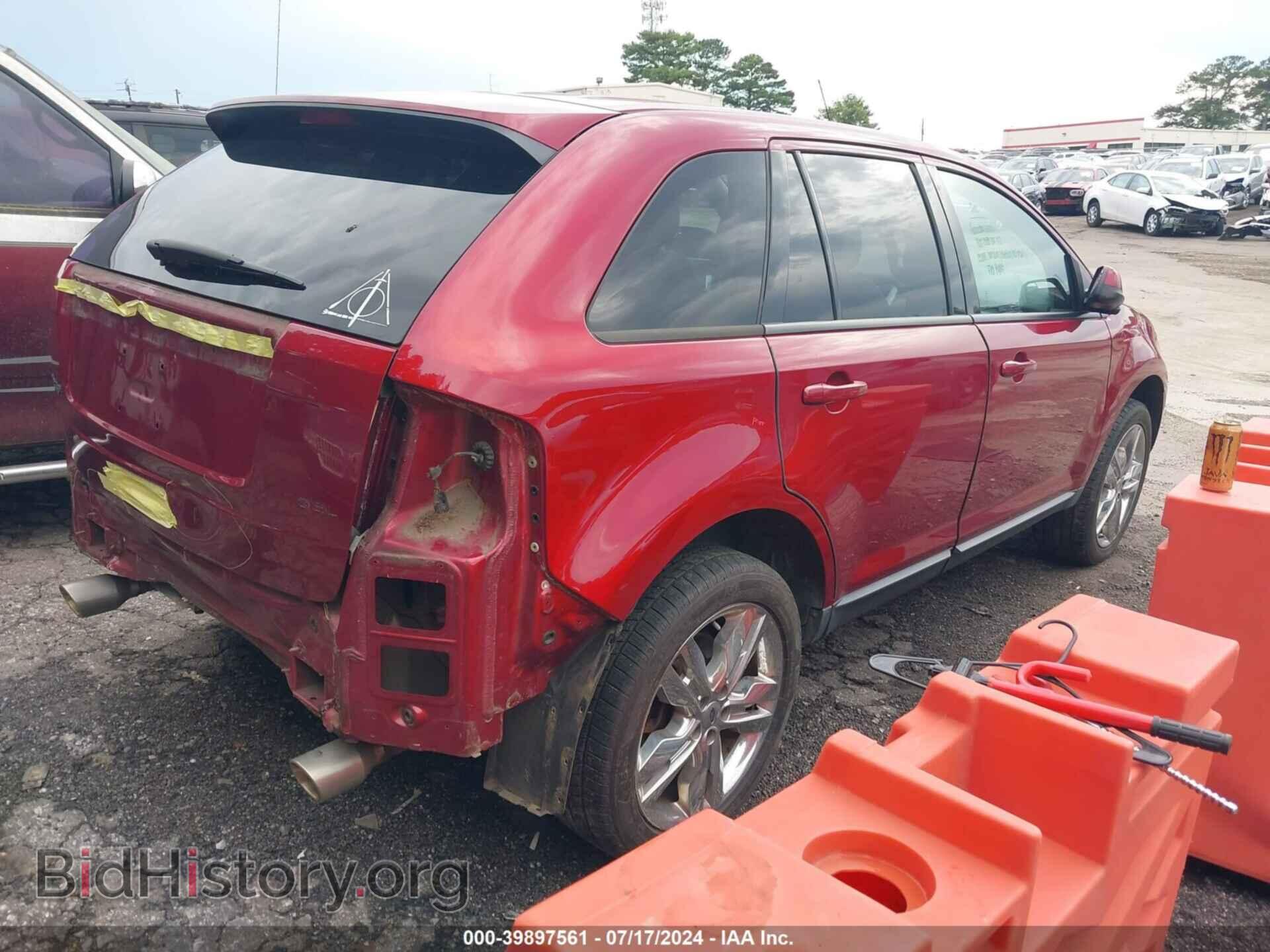 2013 FORD EDGE - VIN: 2FMDK3JC9DBC01627 - Photo 4