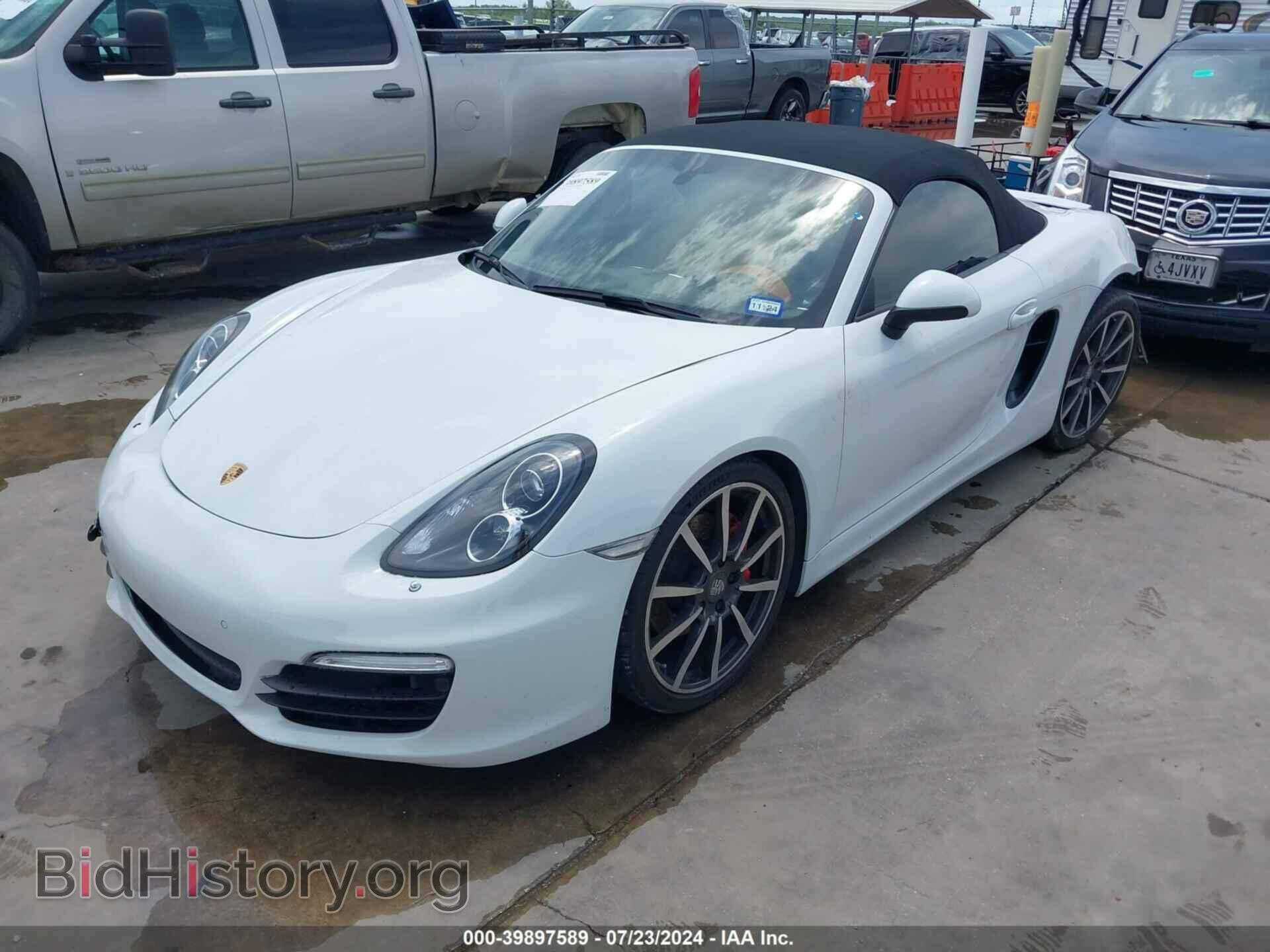 2015 PORSCHE BOXSTER - VIN: WP0CB2A82FS141060 - Фото 2