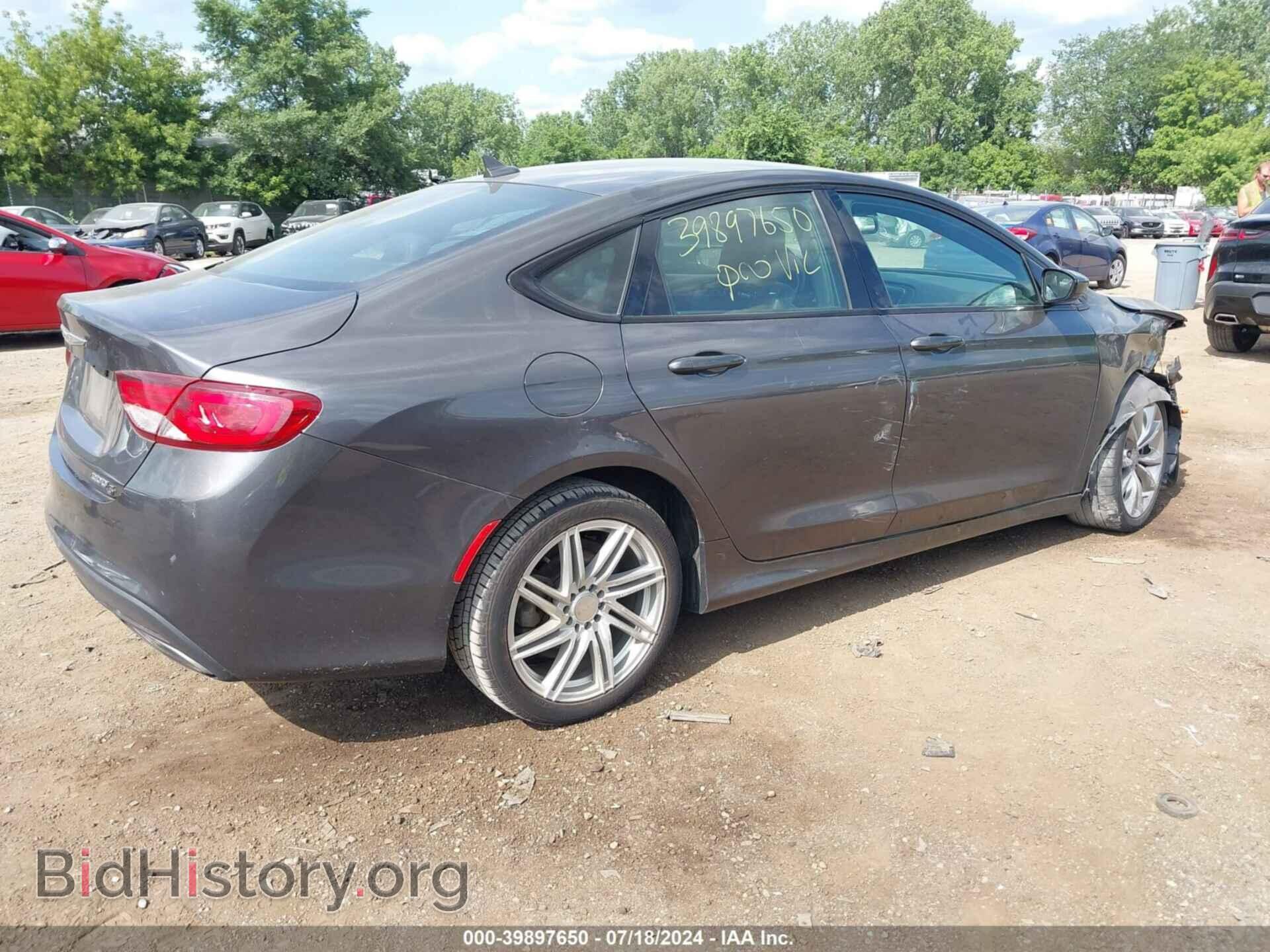 2016 CHRYSLER 200 - VIN: 1C3CCCBB1GN178635 - Фото 4