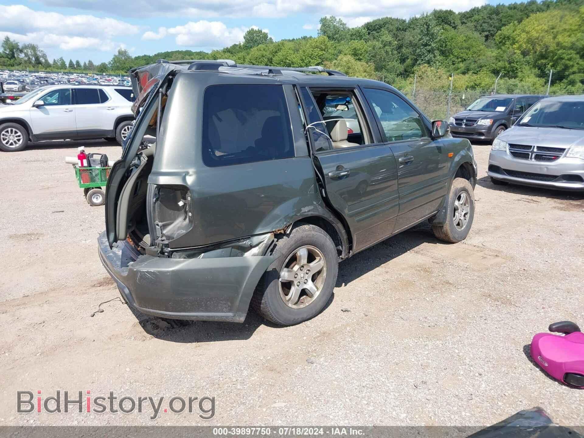 2006 HONDA PILOT - VIN: 5FNYF18786B008916 - Фото 4