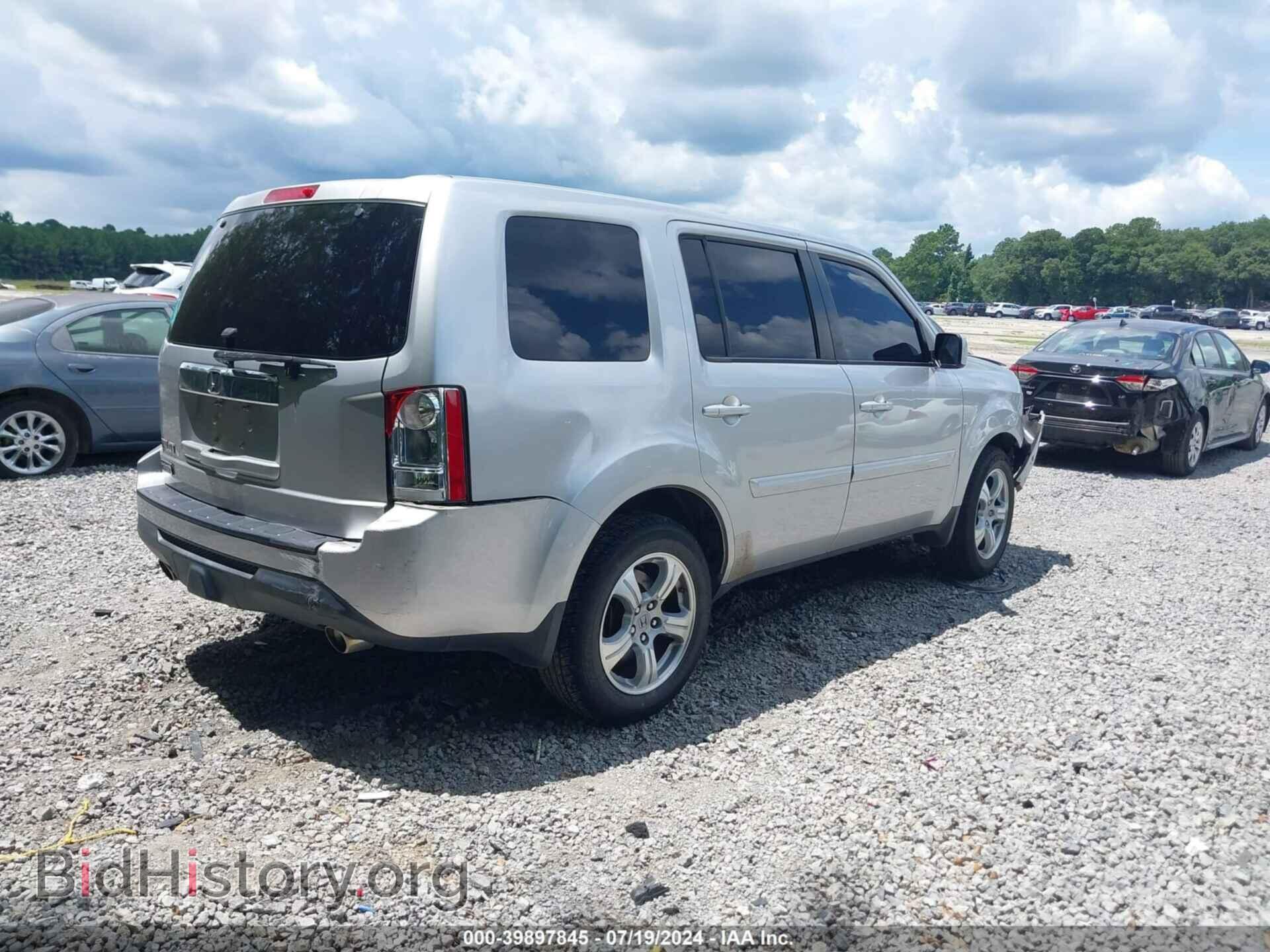 2013 HONDA PILOT - VIN: 5FNYF3H44DB042043 - Фото 4