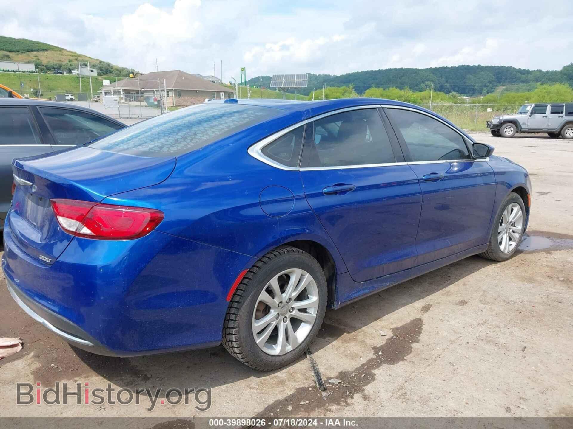 2016 CHRYSLER 200 - VIN: 1C3CCCAB2GN154815 - Фото 4