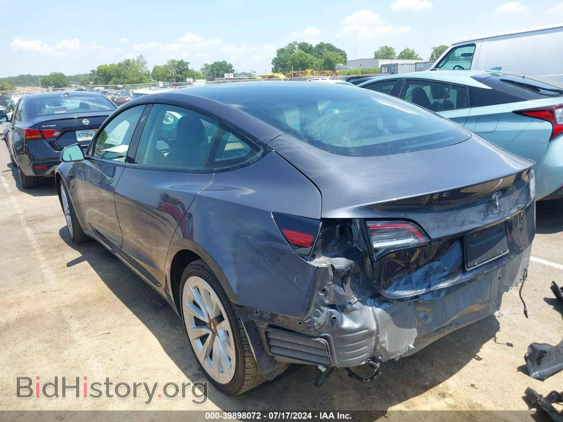 2022 TESLA MODEL 3 - VIN: 5YJ3E1EA6NF189588 - Фото 3
