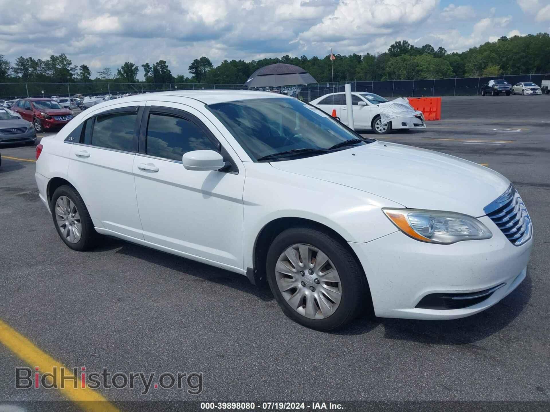 Фотография 1C3CCBAB8CN105543 - CHRYSLER 200 2012