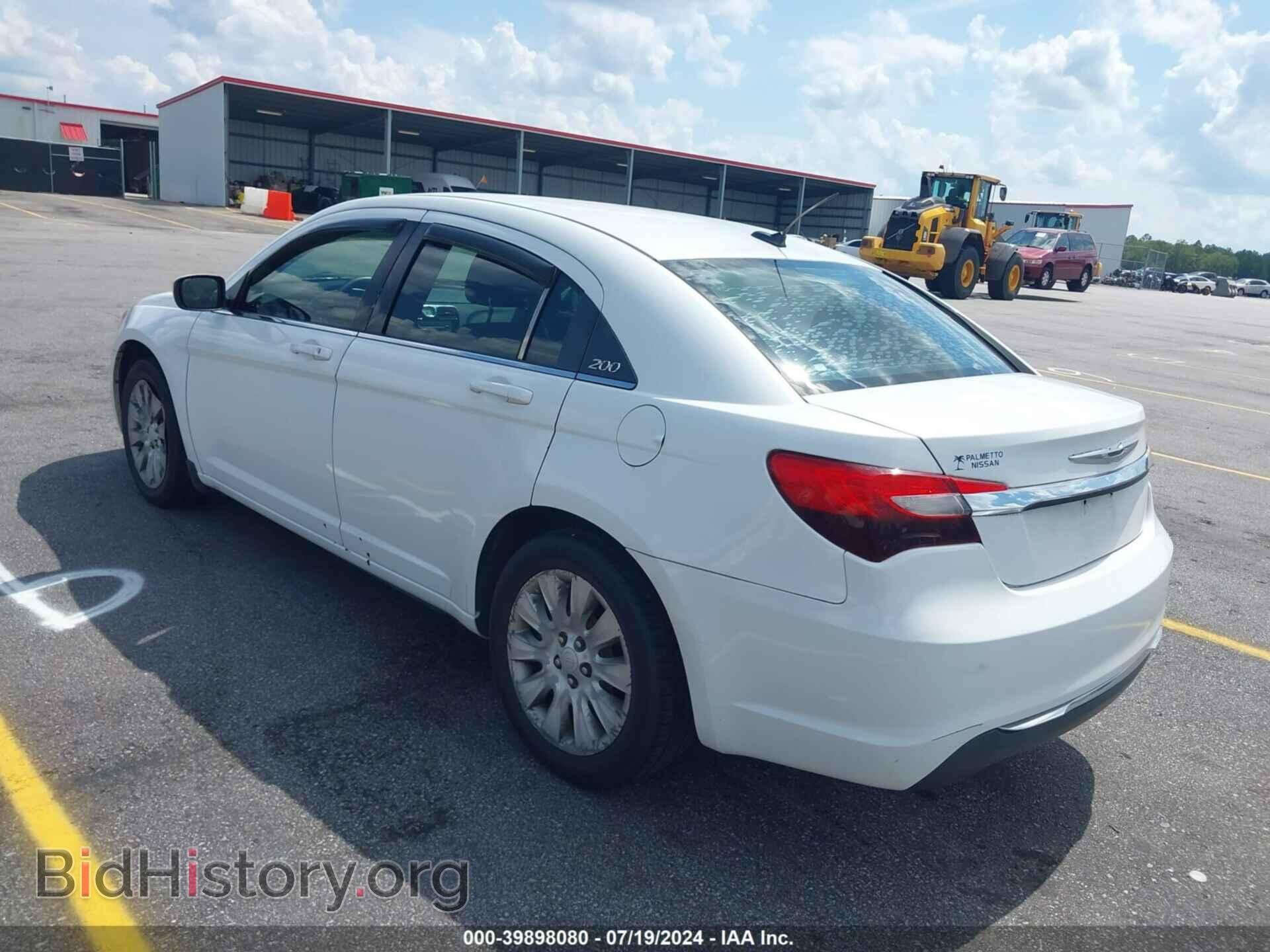 2012 CHRYSLER 200 - VIN: 1C3CCBAB8CN105543 - Photo 3