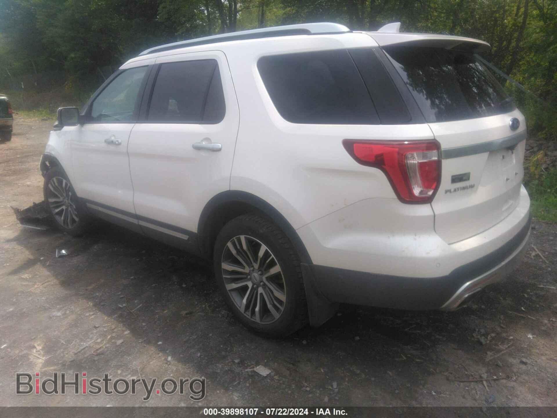2017 FORD EXPLORER - VIN: 1FM5K8HT9HGA06455 - Фото 3