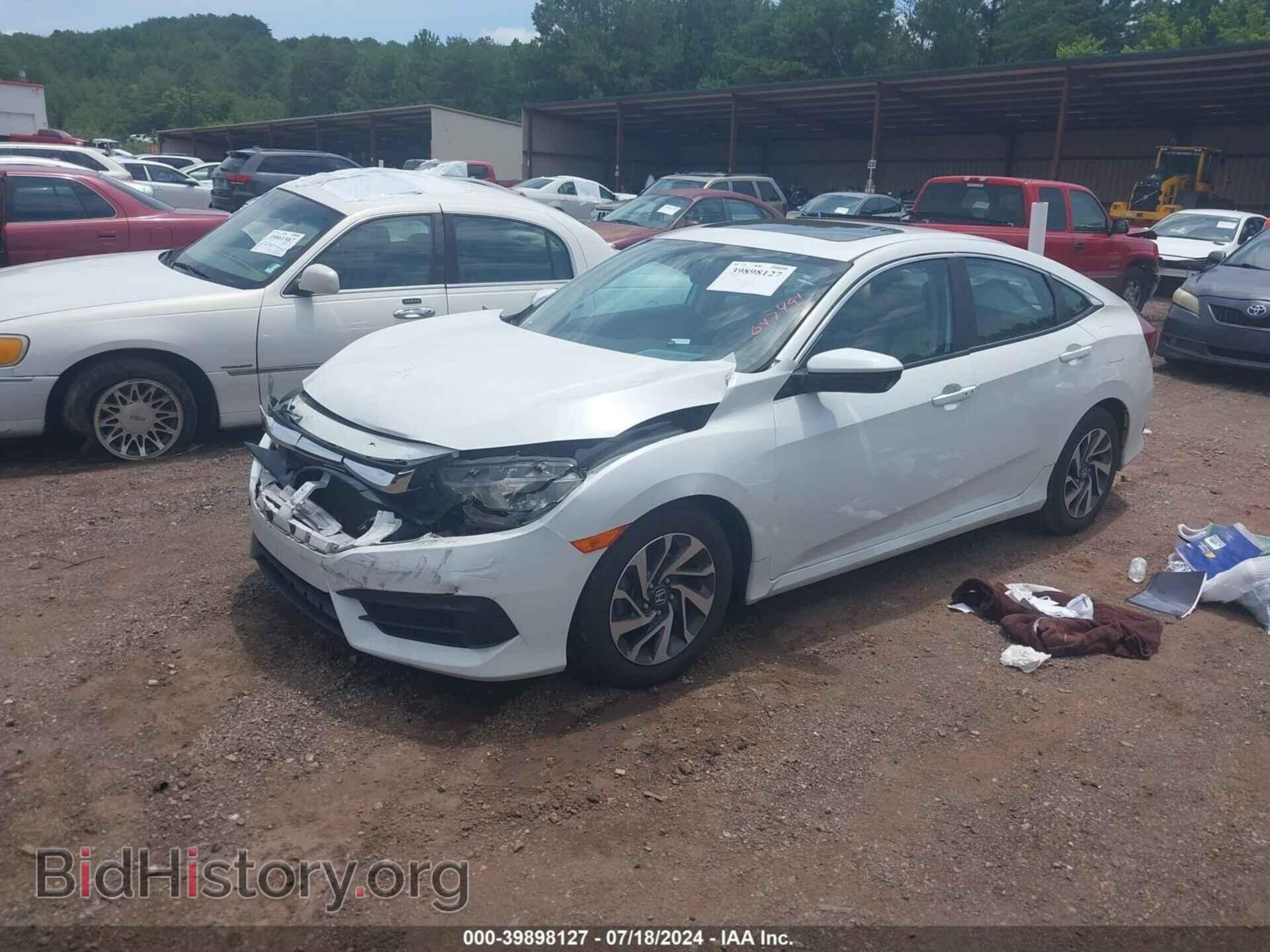 2016 HONDA CIVIC - VIN: 19XFC2F7XGE047491 - Photo 2