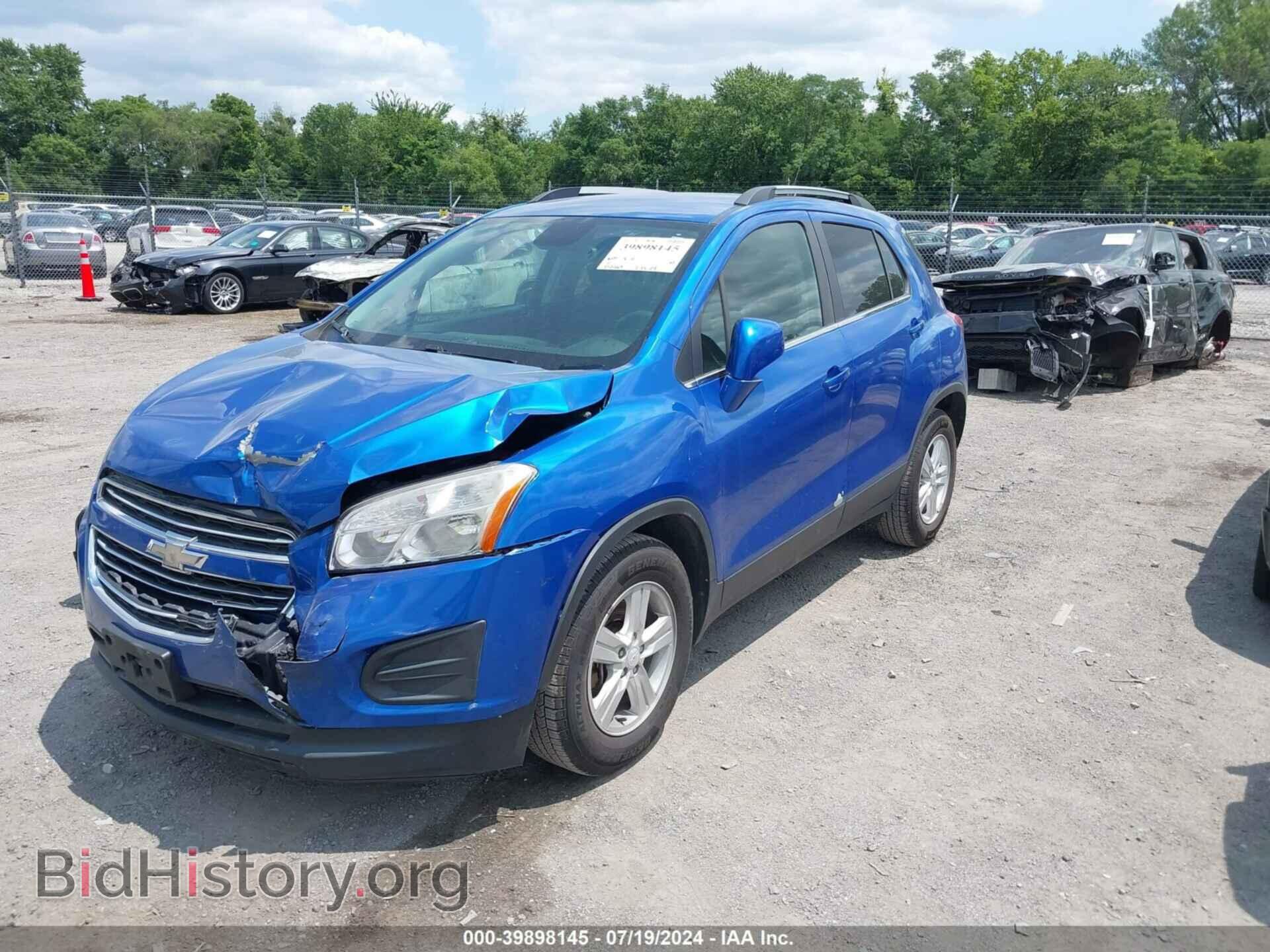 2015 CHEVROLET TRAX - VIN: KL7CJLSB0FB055181 - Фото 2