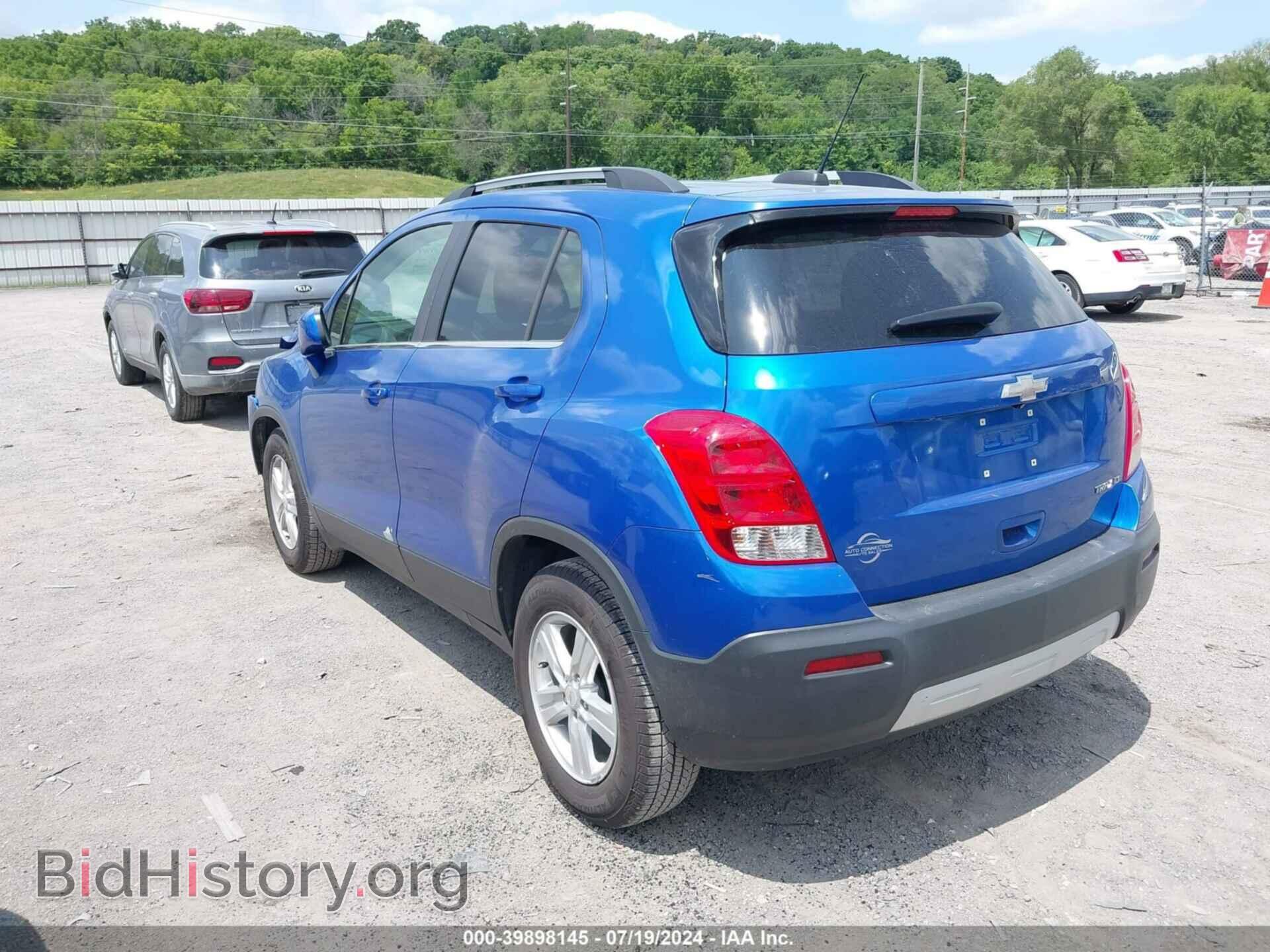 2015 CHEVROLET TRAX - VIN: KL7CJLSB0FB055181 - Фото 3