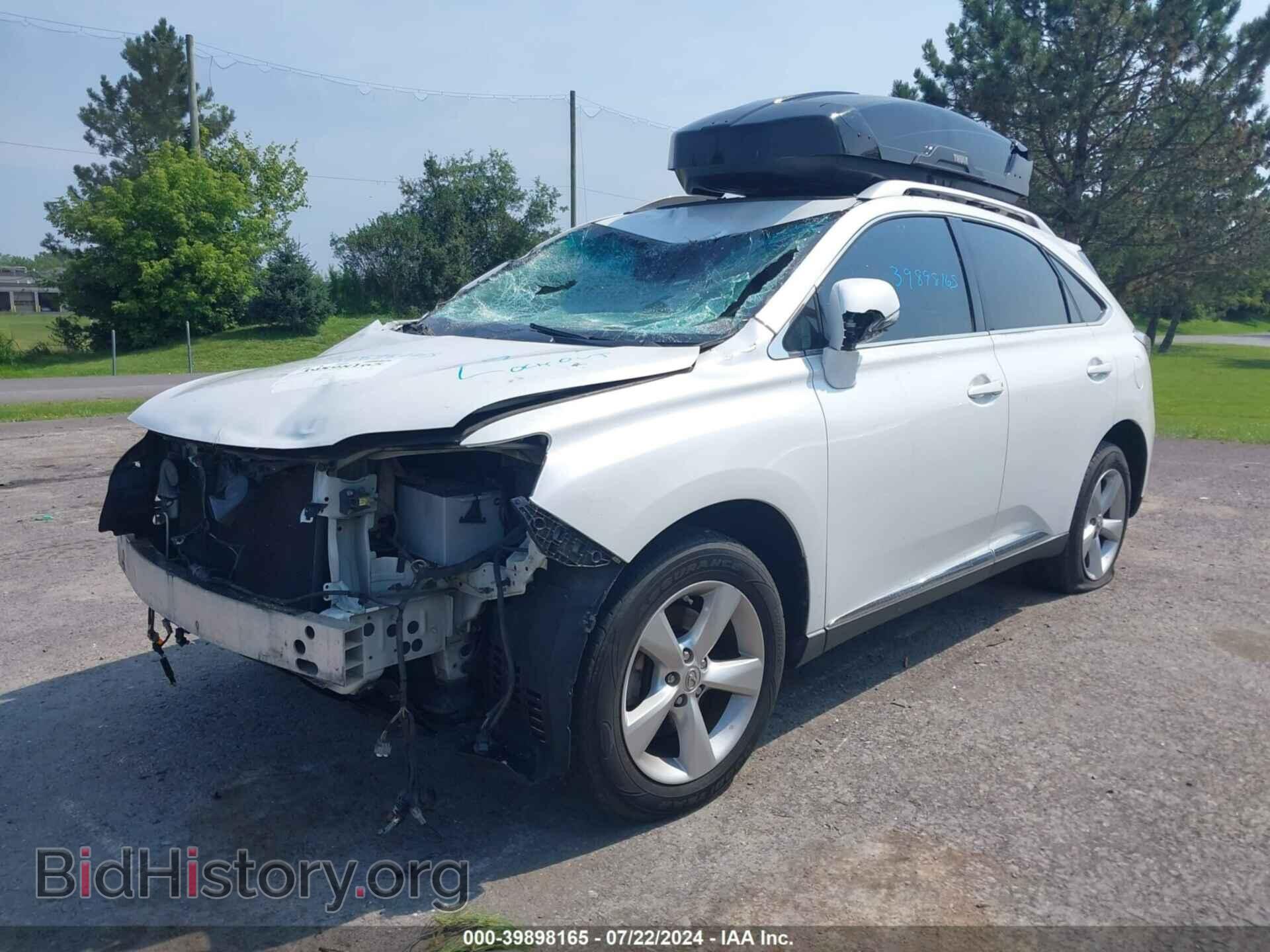 2011 LEXUS RX 350 - VIN: 2T2BK1BA8BC115738 - Фото 2