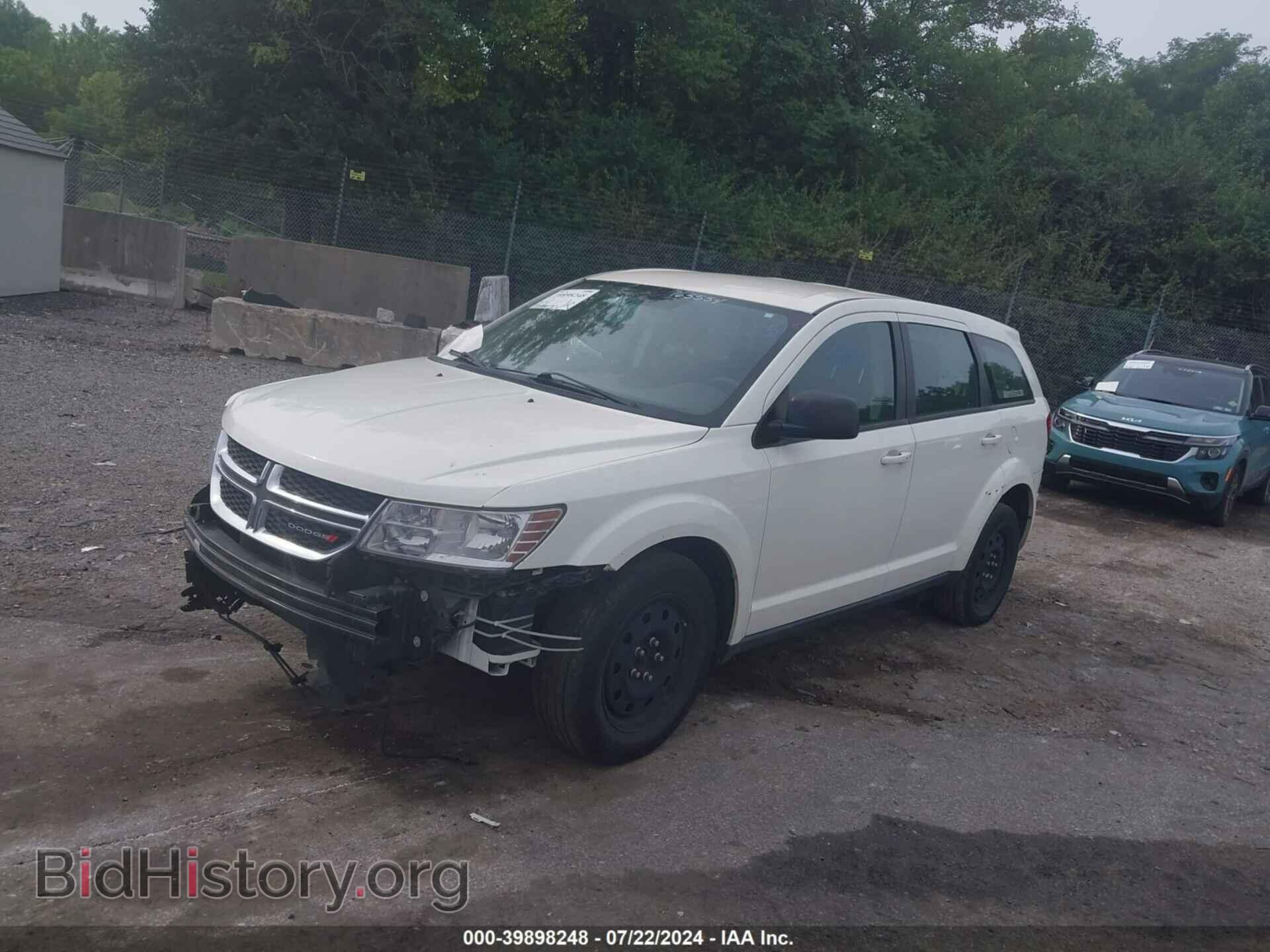 2014 DODGE JOURNEY - VIN: 3C4PDCAB1ET165554 - Фото 2